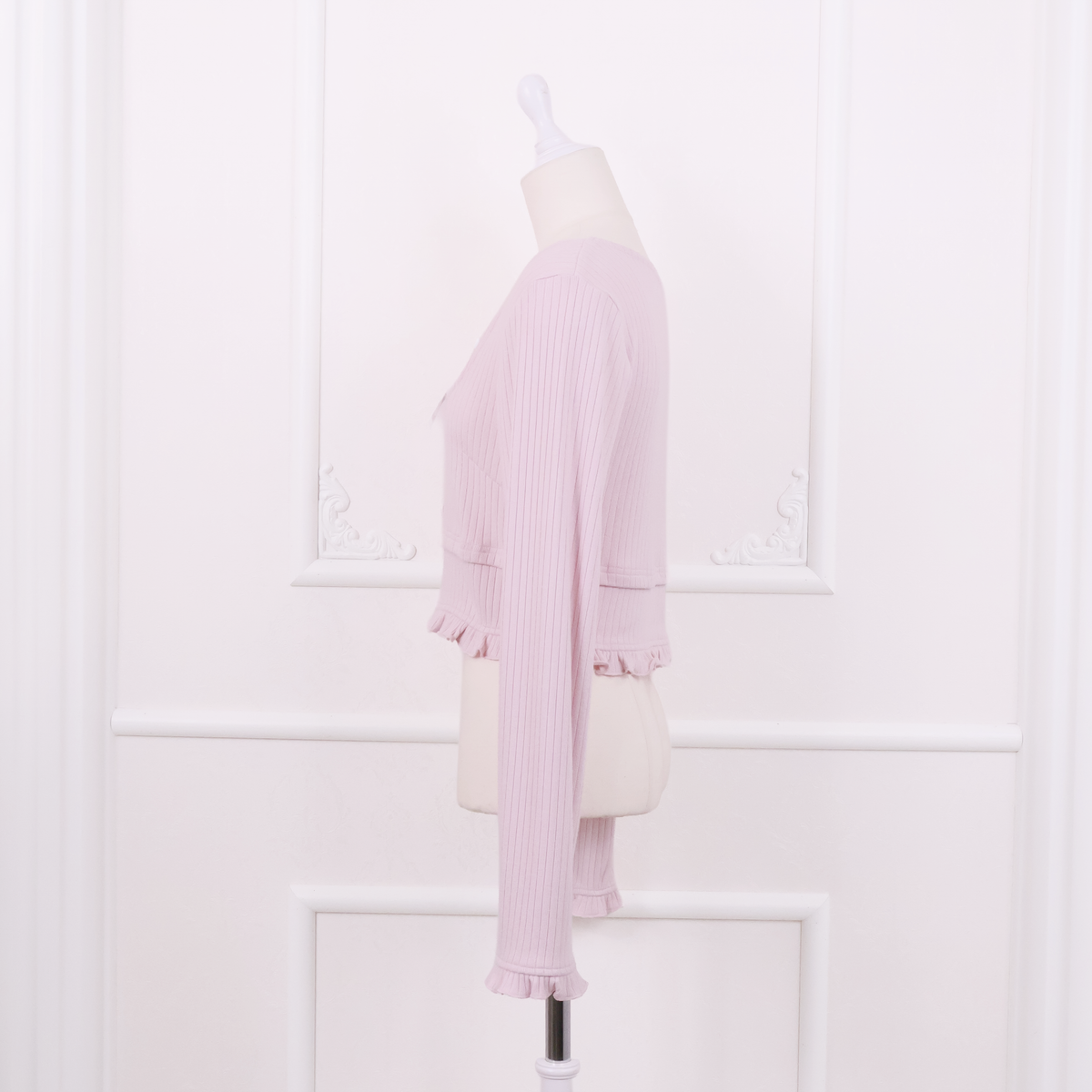 《LAFARY closet》ロゴリボンレイヤードトップス