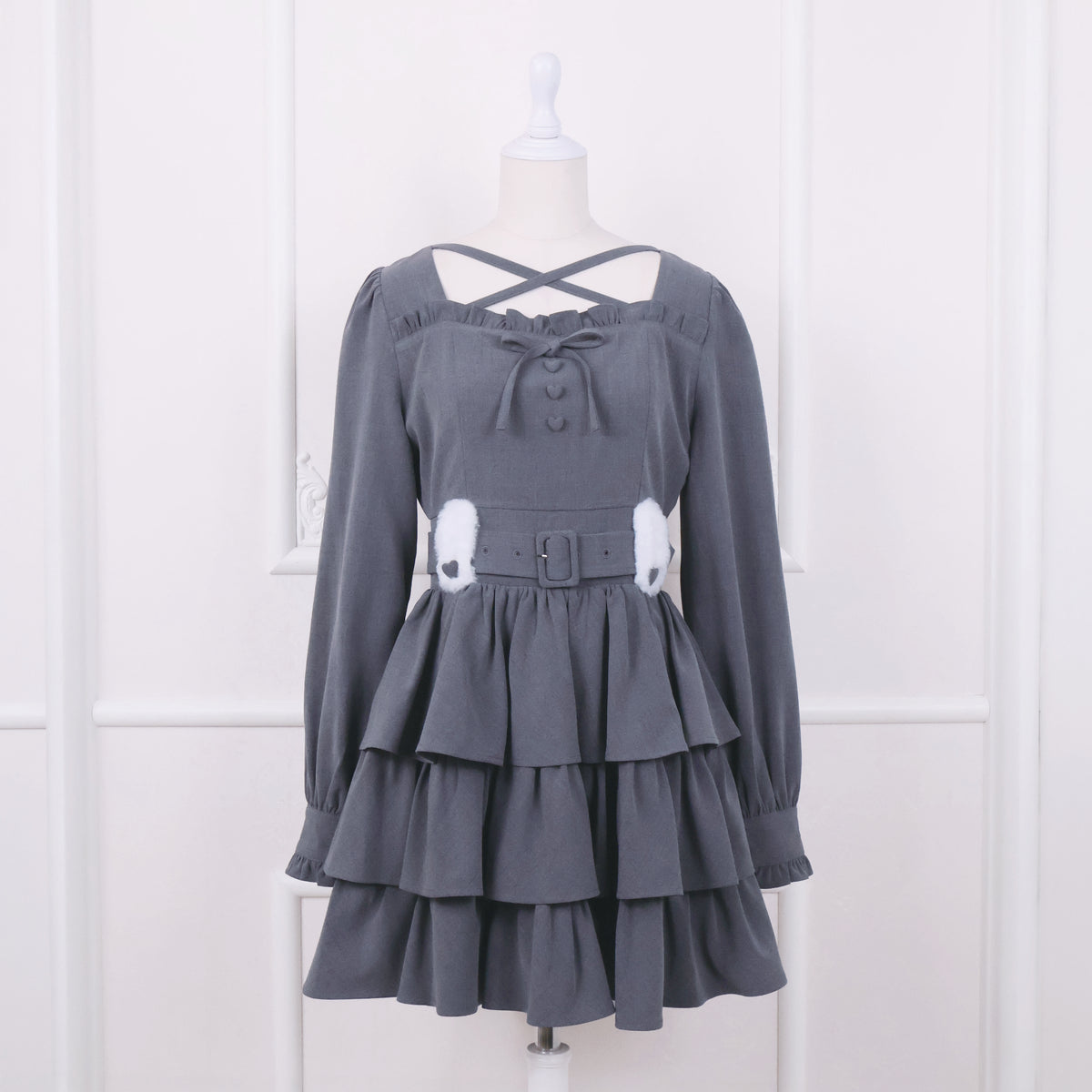 《LAFARY closet》ティアードドーリーワンピ