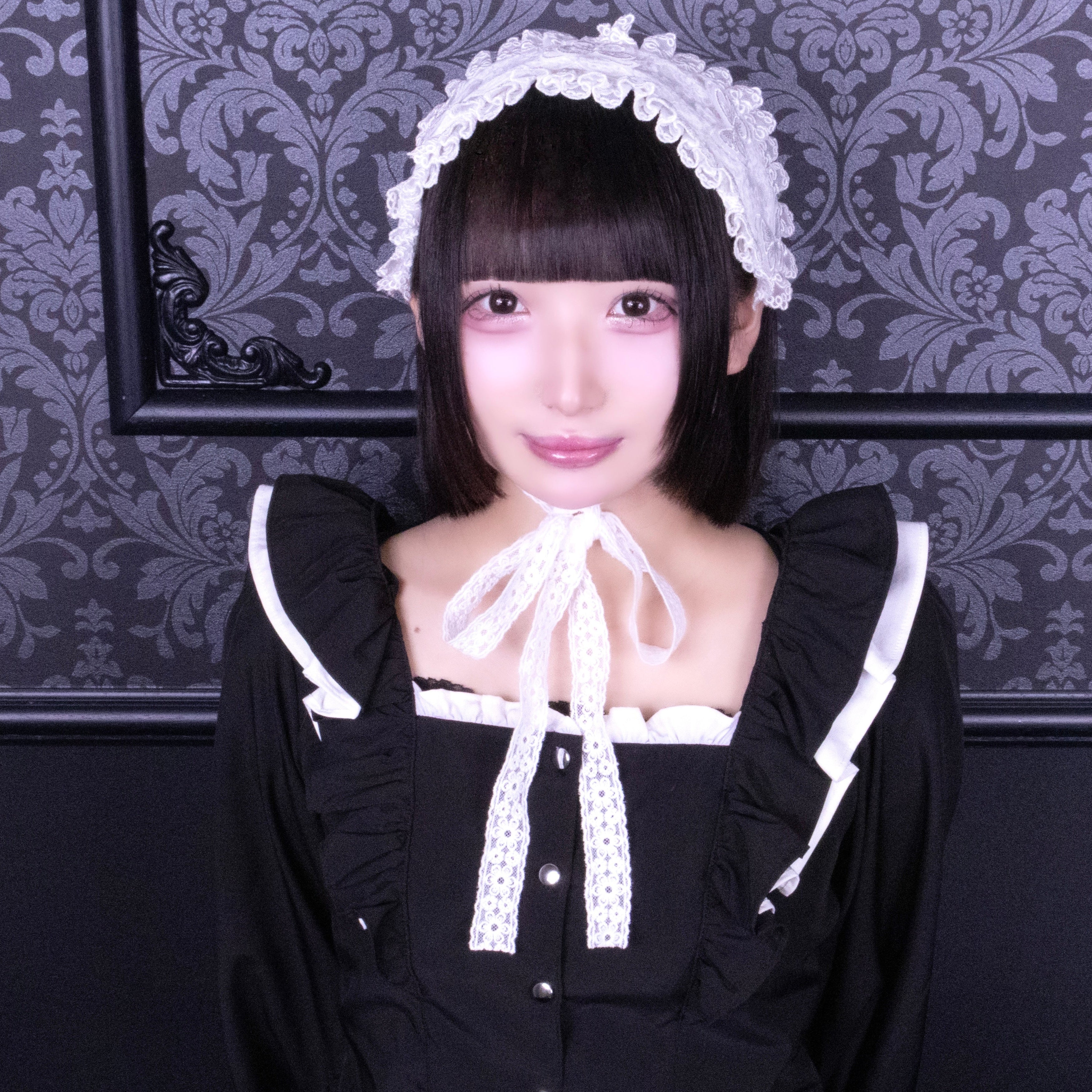 《mine》レースチュールヘッドドレス