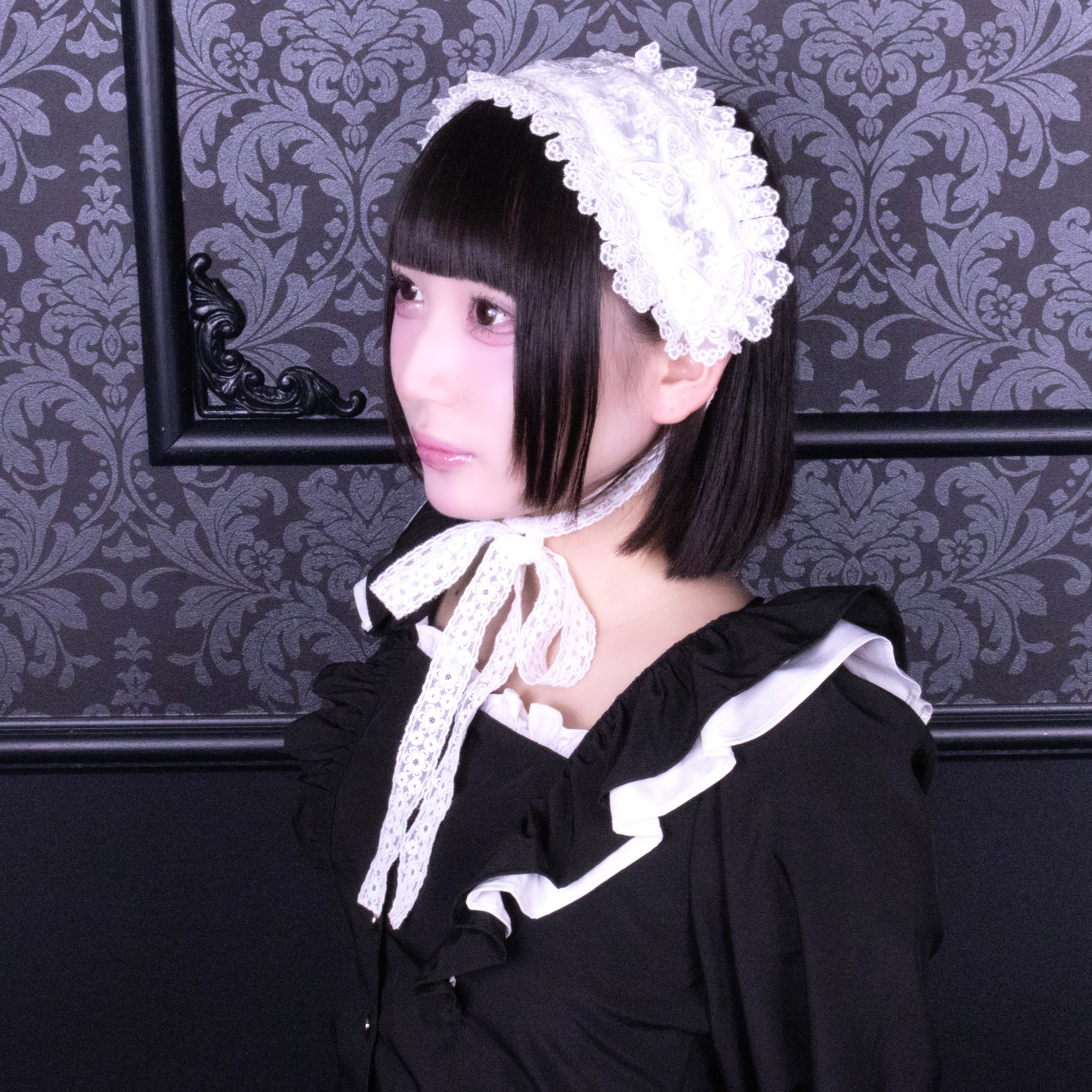 《mine》レースチュールヘッドドレス