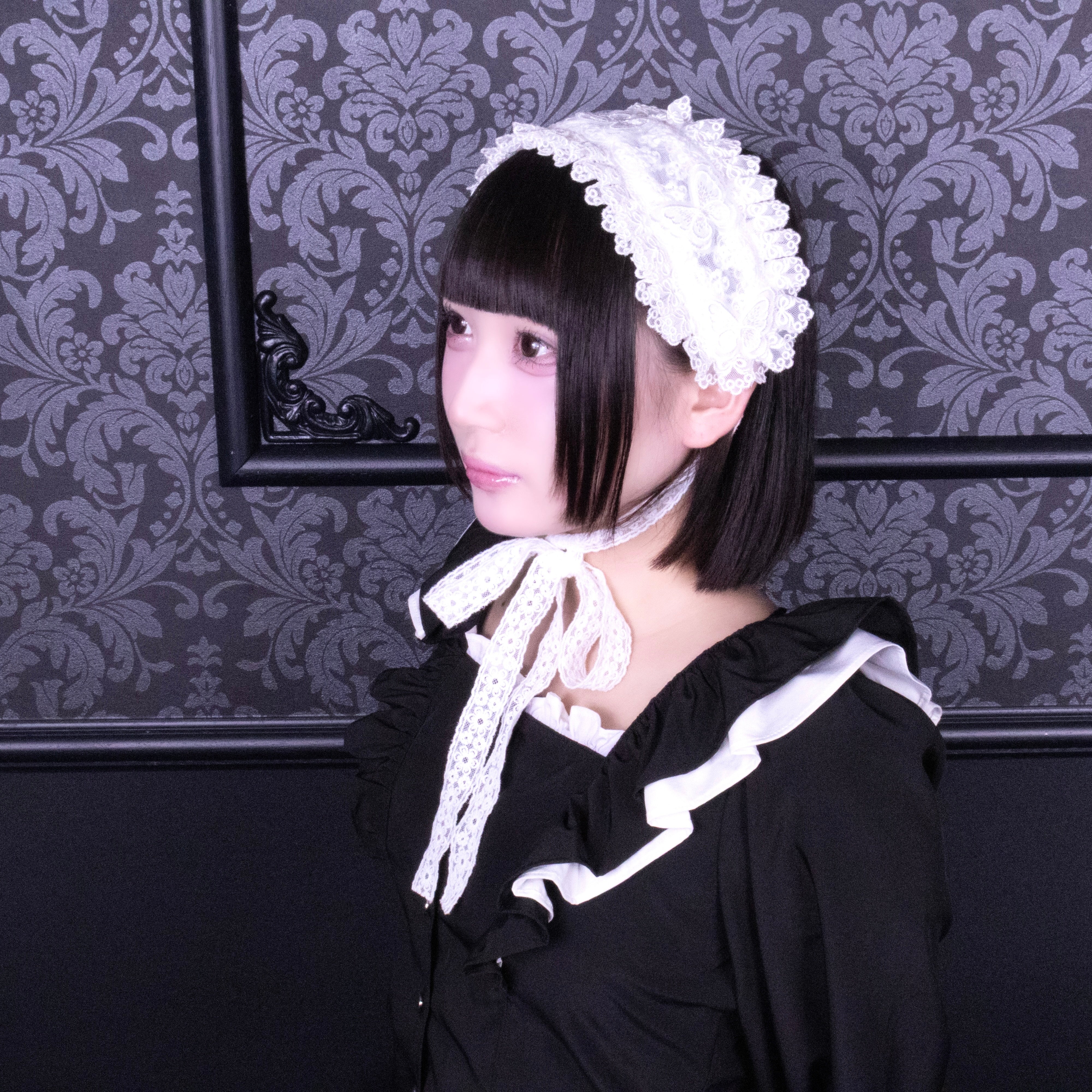 《mine》レースチュールヘッドドレス