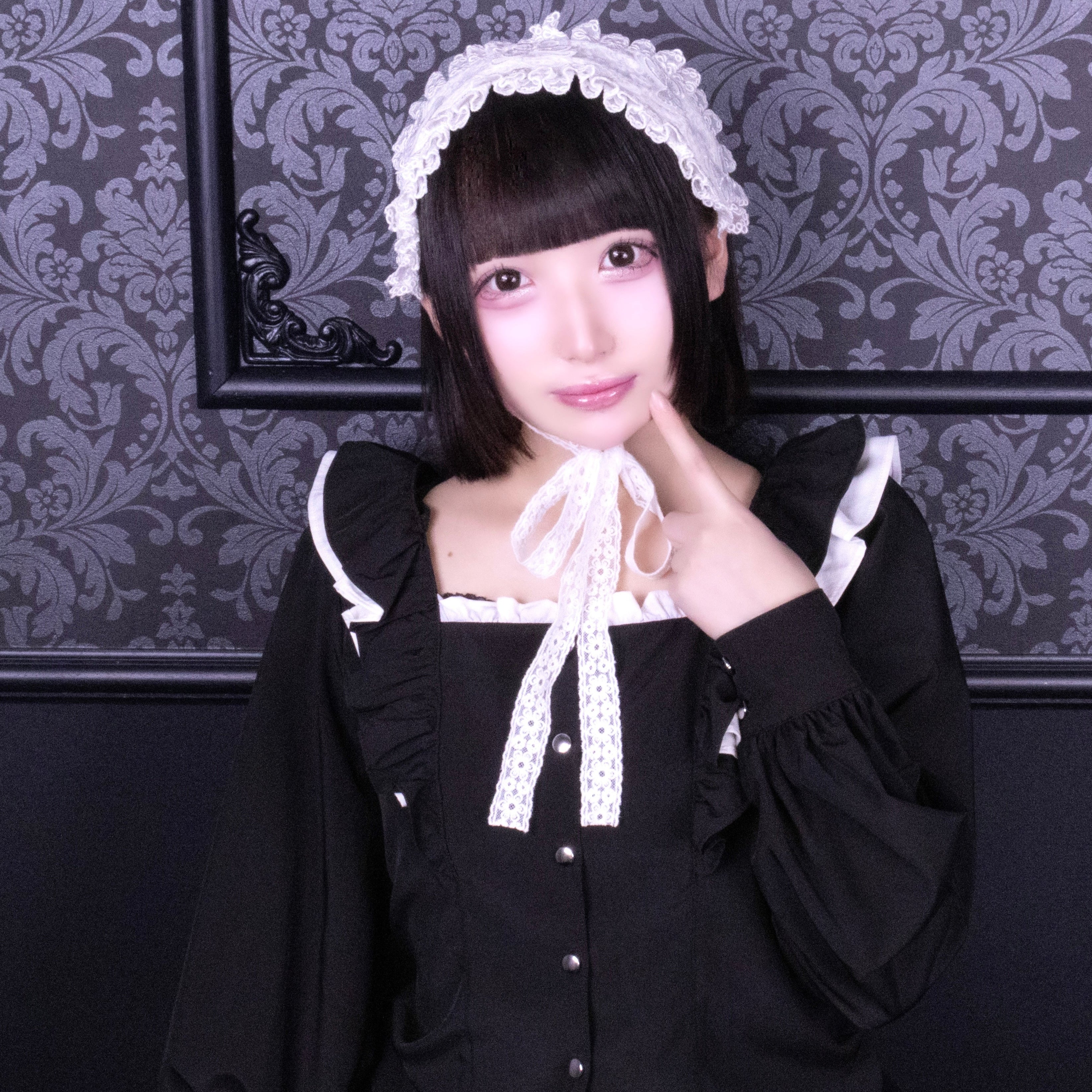 《mine》レースチュールヘッドドレス
