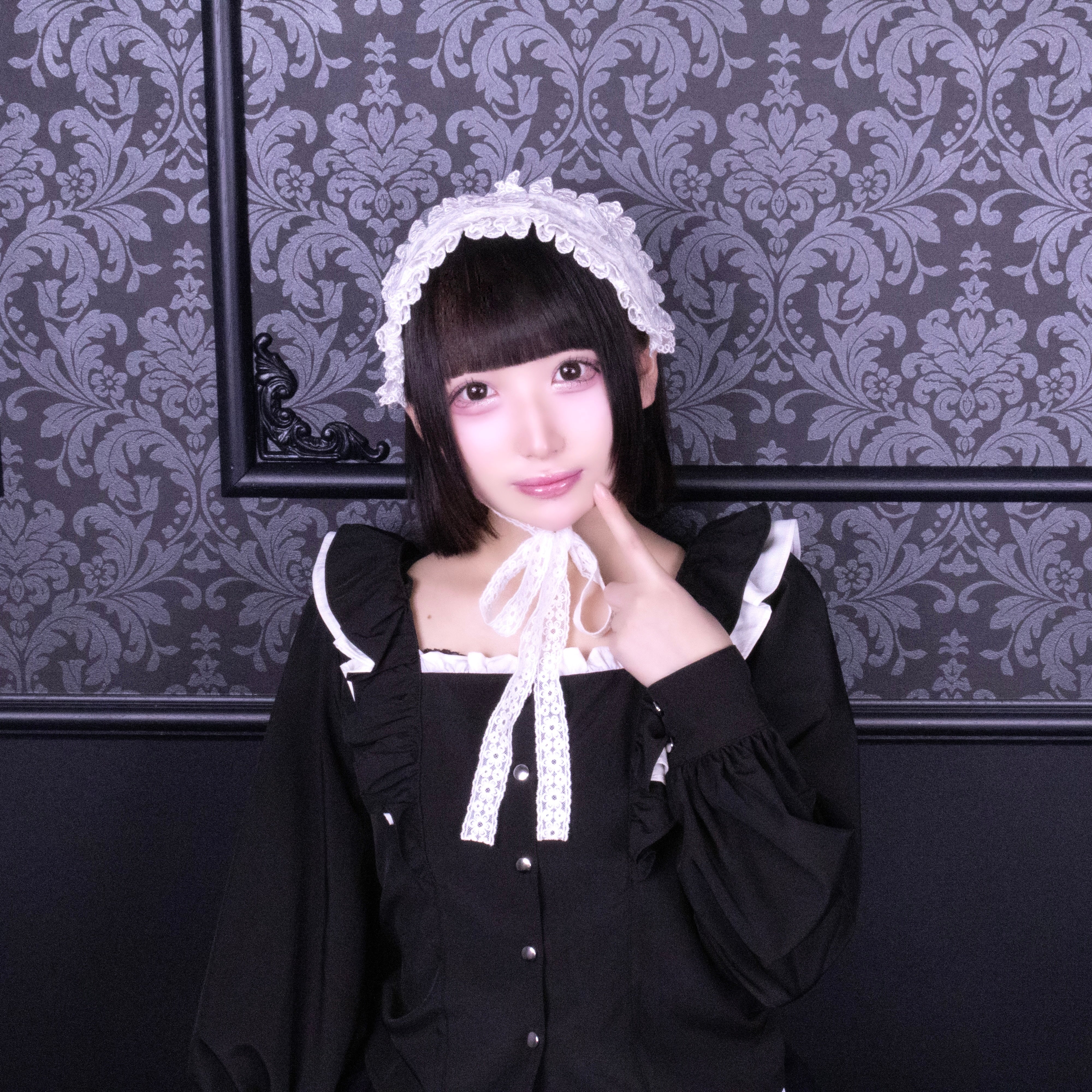 《mine》レースチュールヘッドドレス