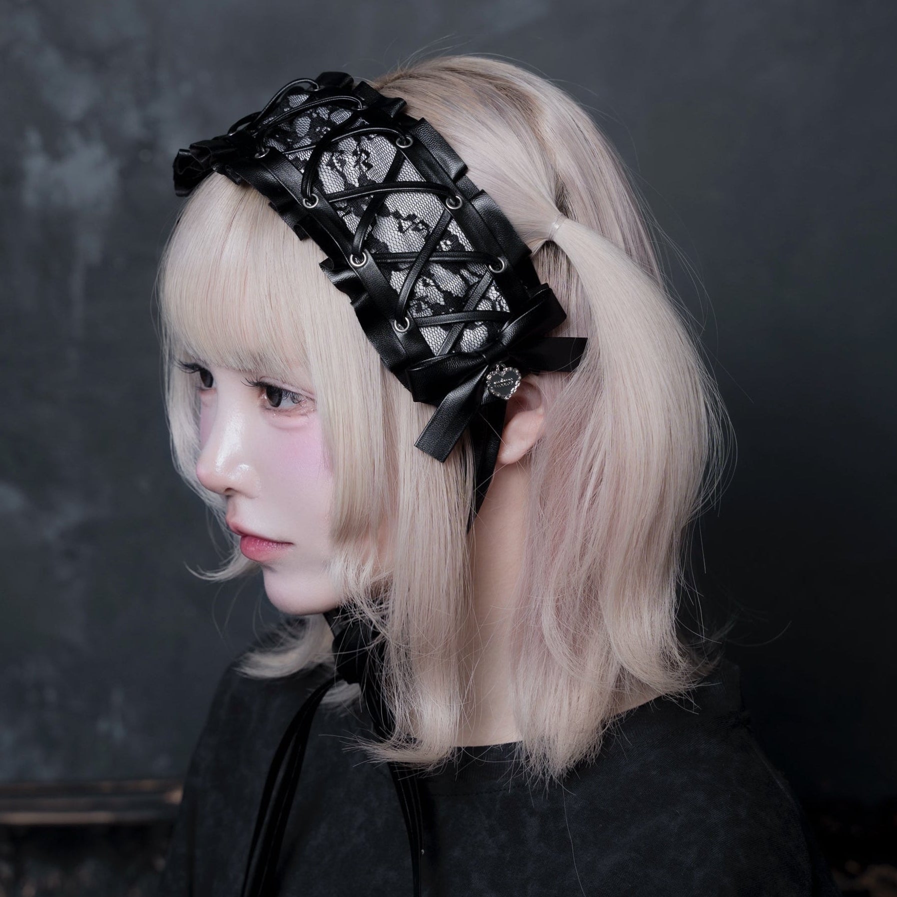 mine》レースアップヘッドドレス- LAFARY ONLINE