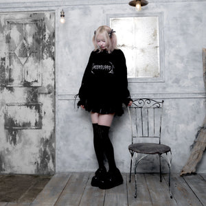 《mine》Sweet Sufferingダメージオーバーニット 2