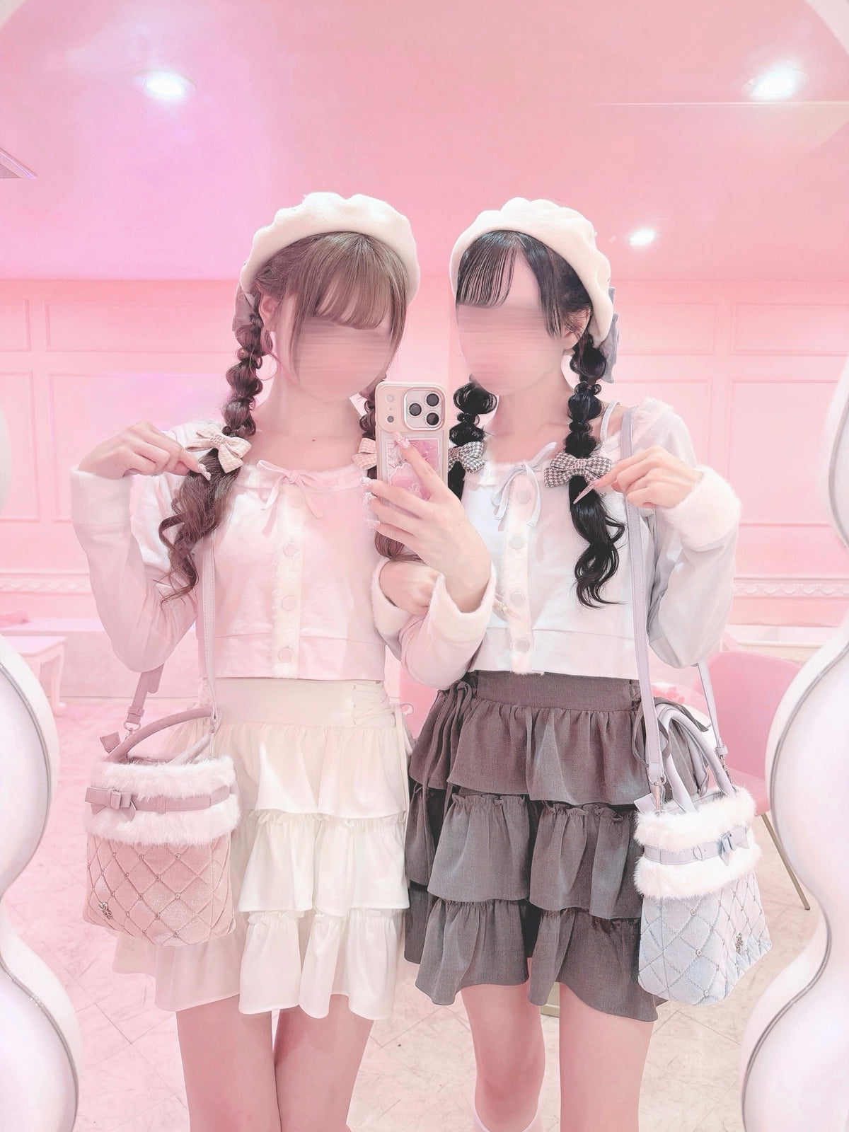 《LAFARY closet》キラキラリボンベレー帽