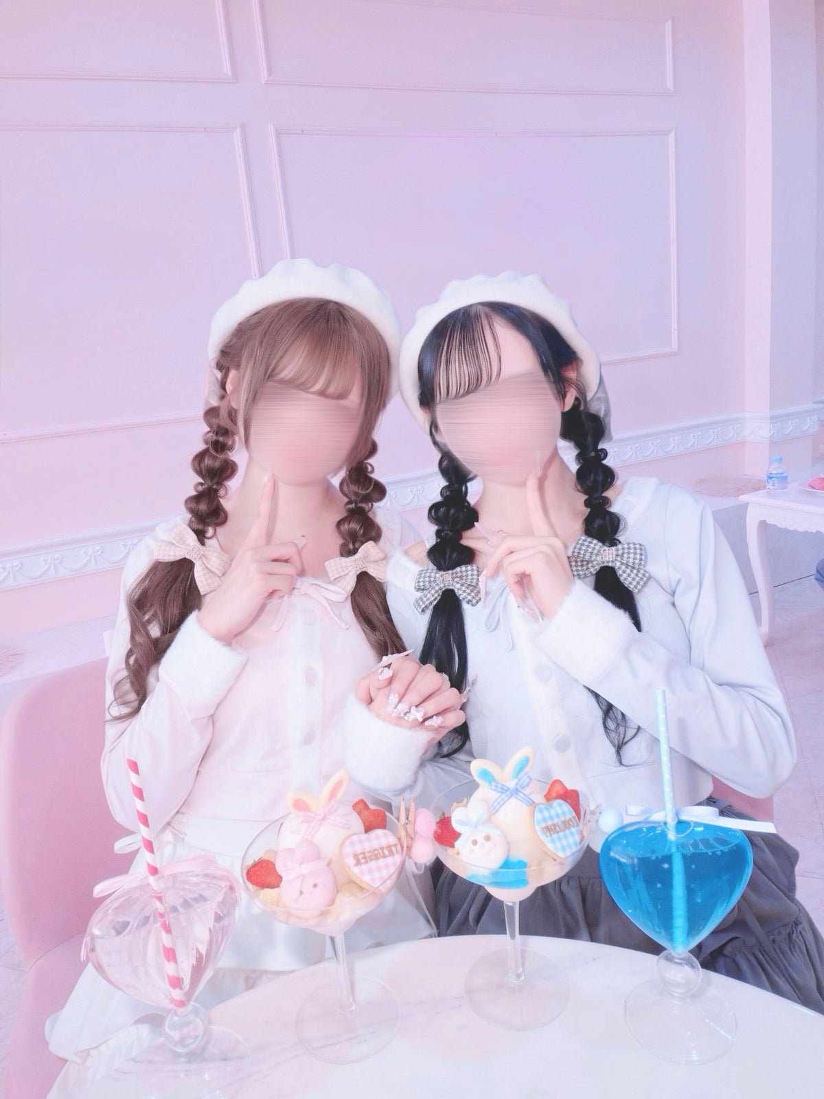 《LAFARY closet》キラキラリボンベレー帽