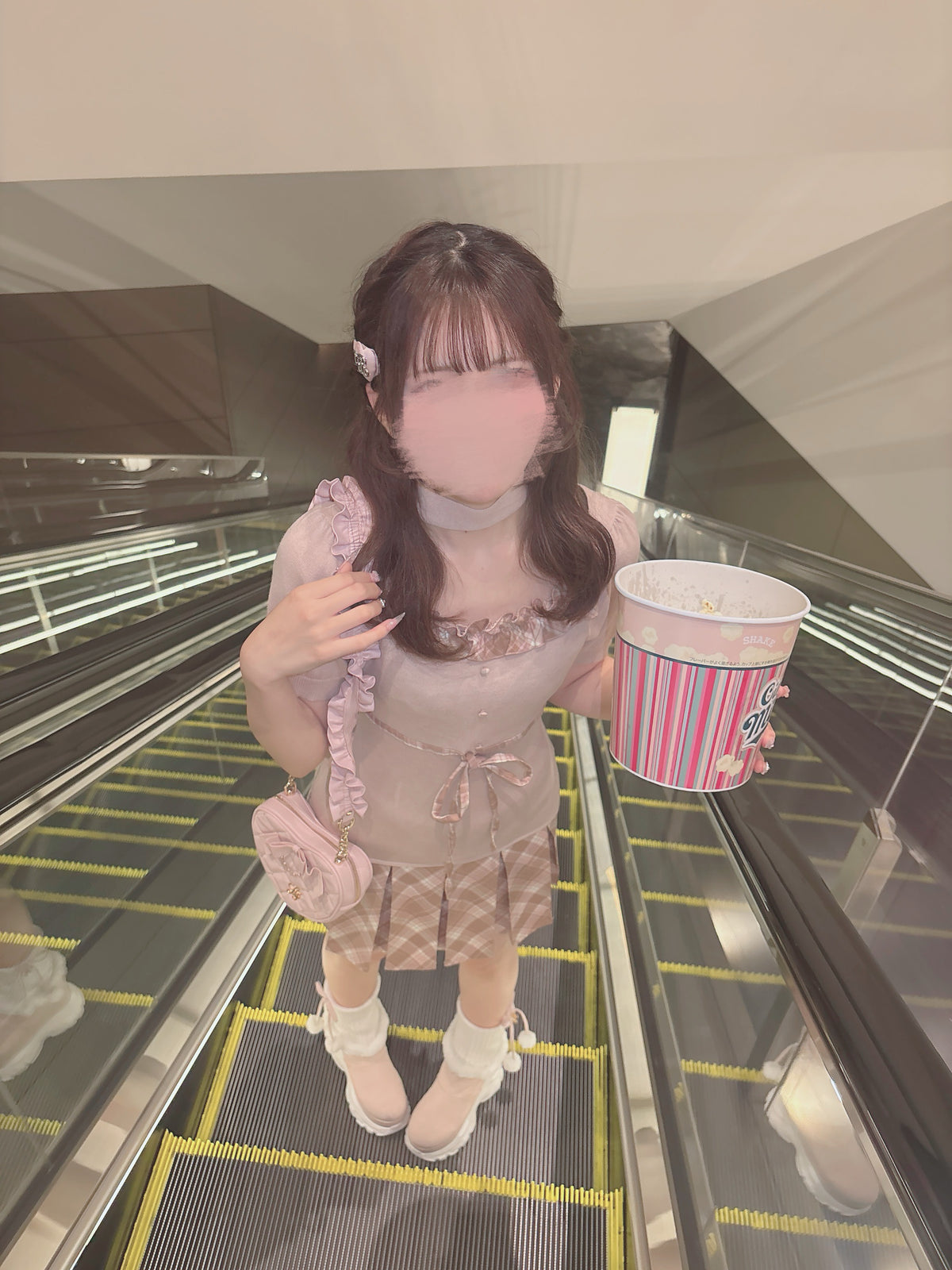 《LAFARY》ドッキングニットワンピース
