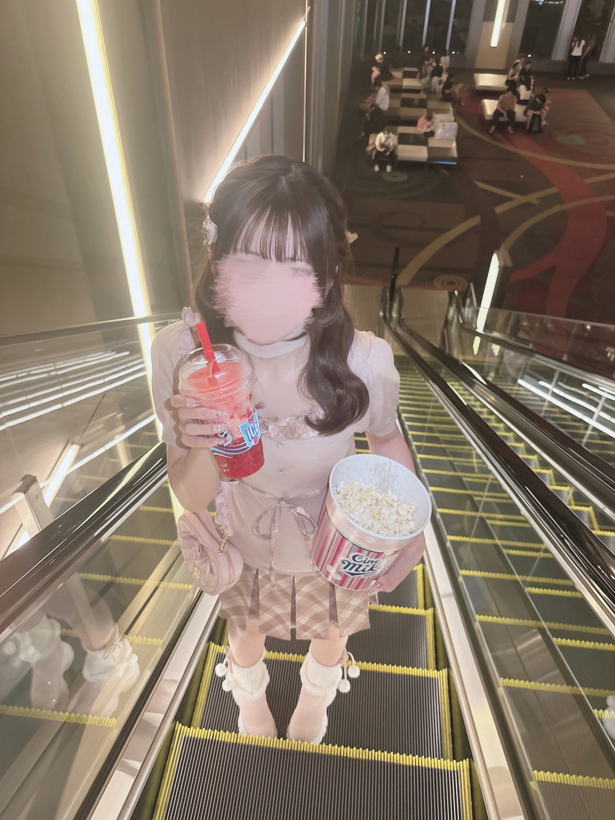 《LAFARY》ドッキングニットワンピース