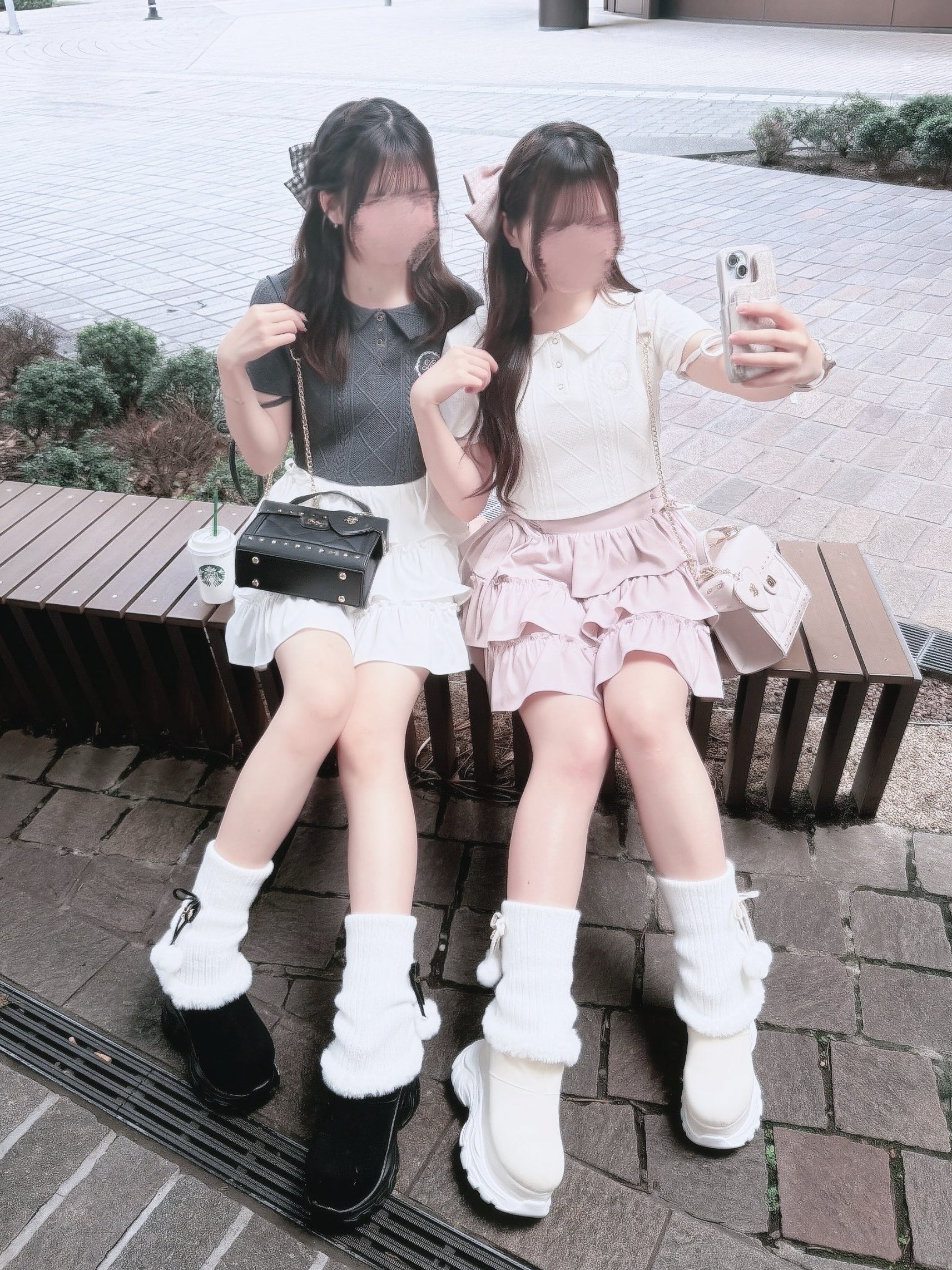 《LAFARY closet》エンブレムポロトップス