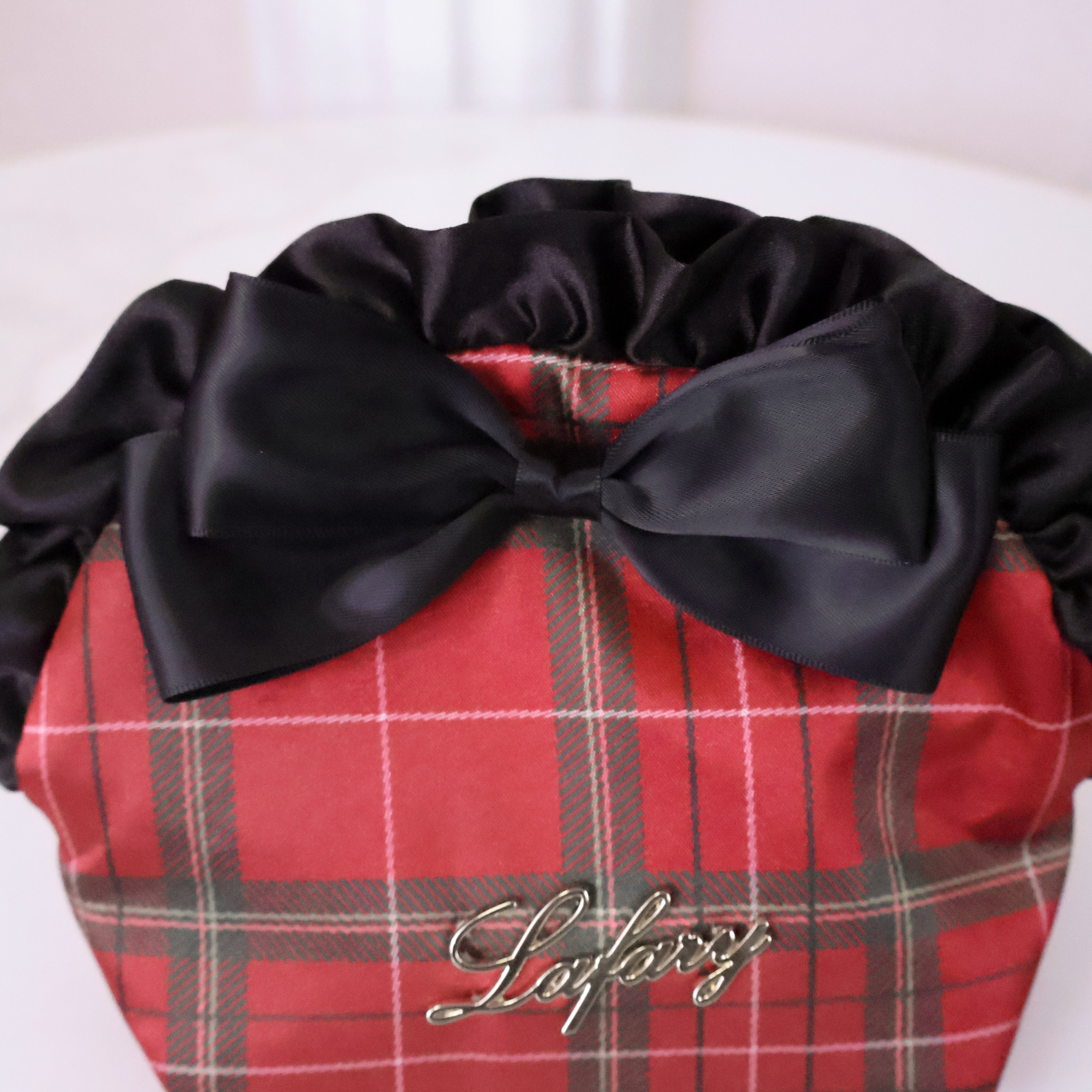 《LAFARY》リボンフリルポーチ