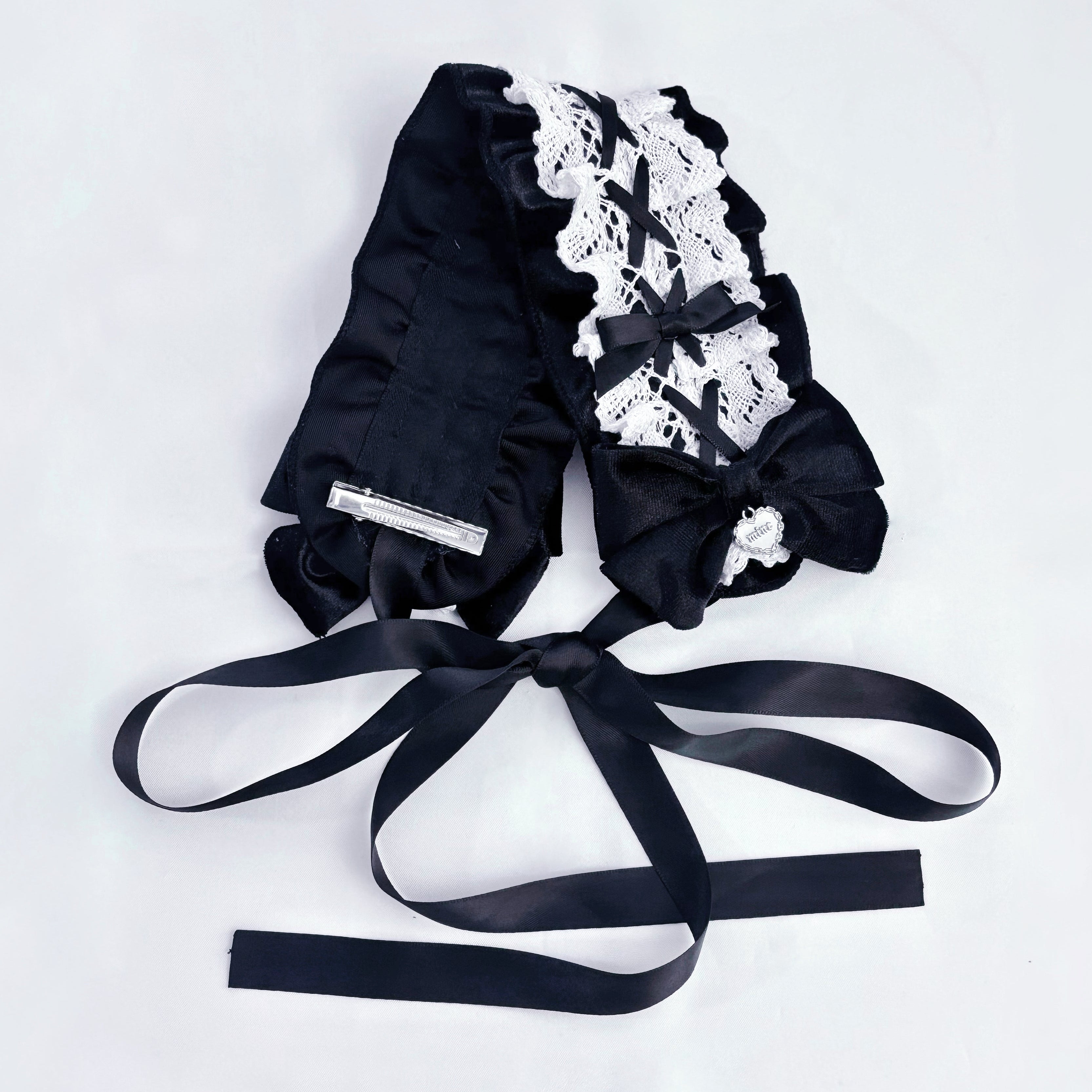 《mine》ベロアリボンヘッドドレス