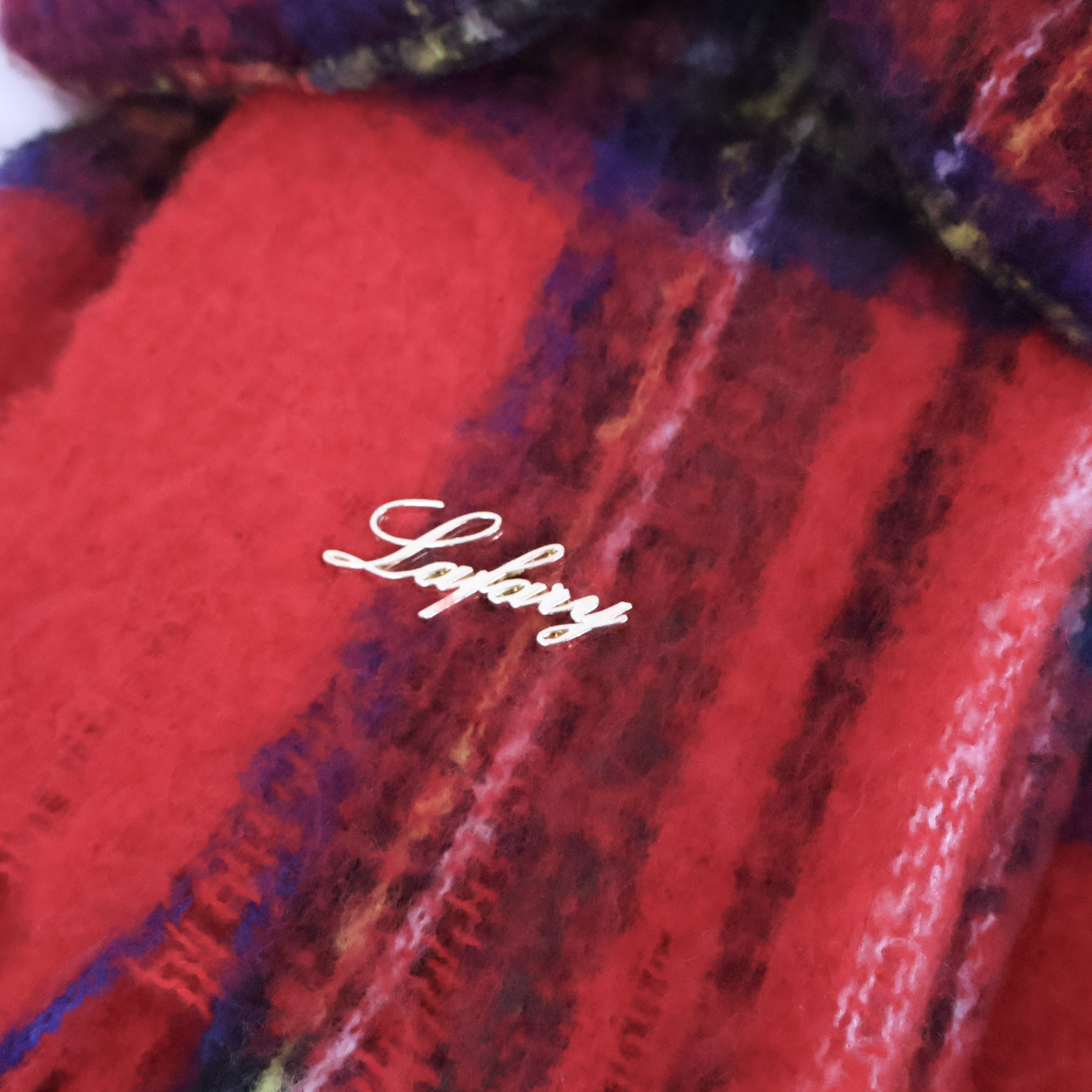 《LAFARY》ボリュームリボンマフラー