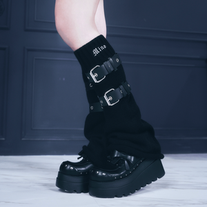 《mine》レザーベルトレッグカバー 1