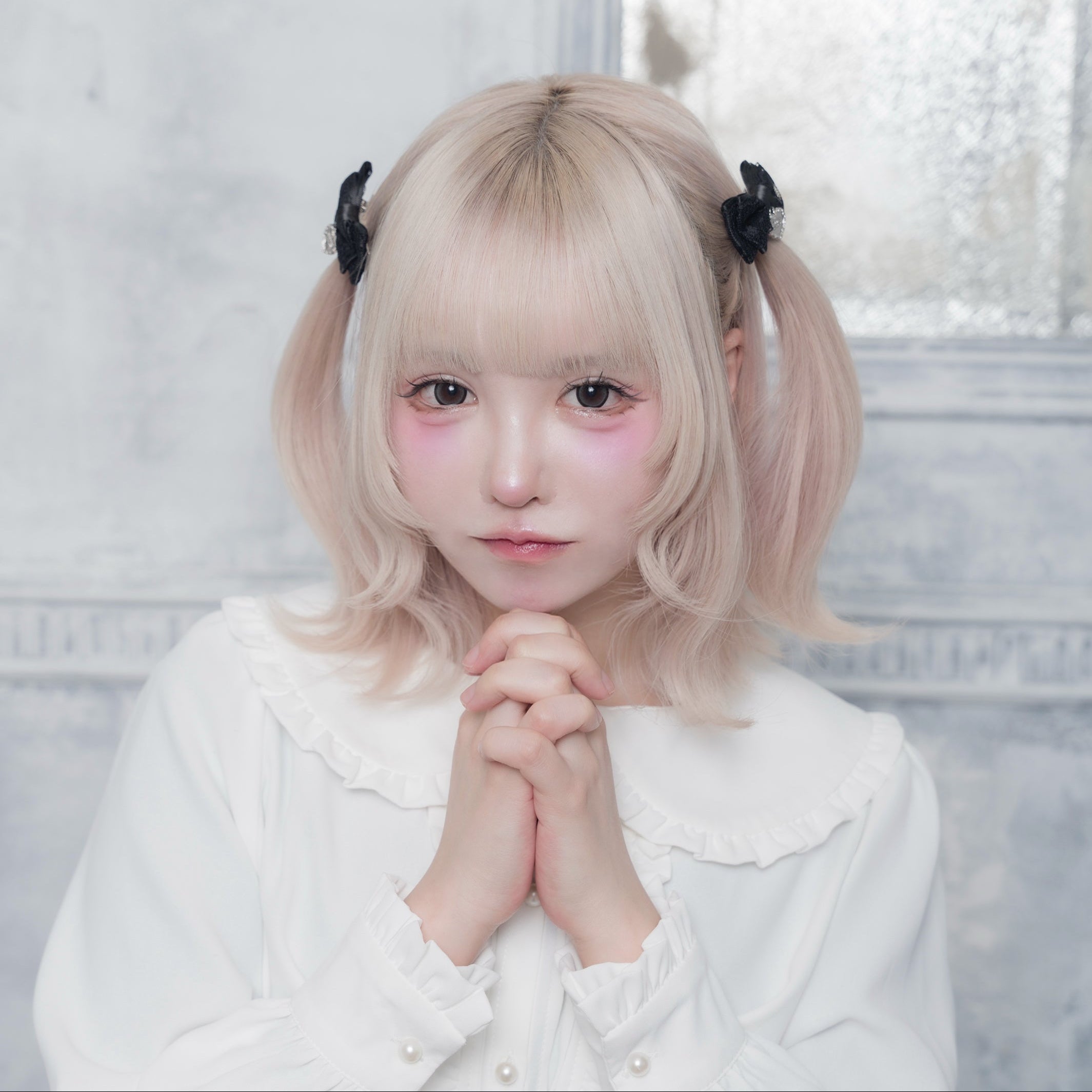 《mine》ハートレースリボン