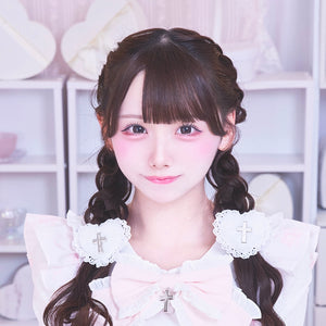 《mine》ハートファーヘアクリップ 2
