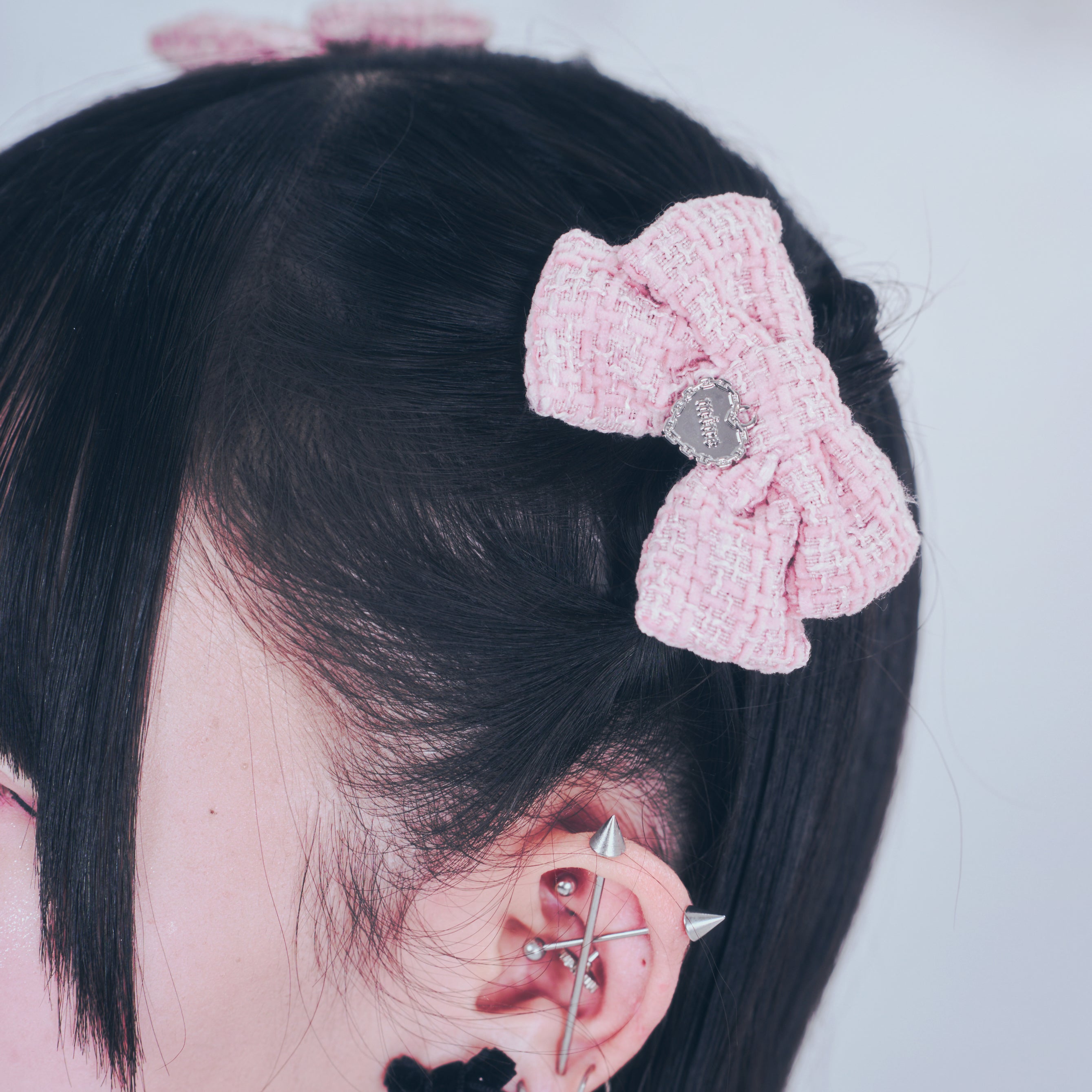 《mine》ツイードリボン