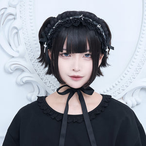 《mine》クロスレースヘッドドレス 2