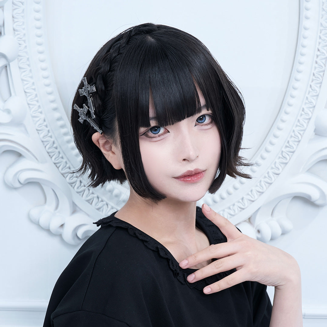 《mine》ロッククロスシルバークリップ