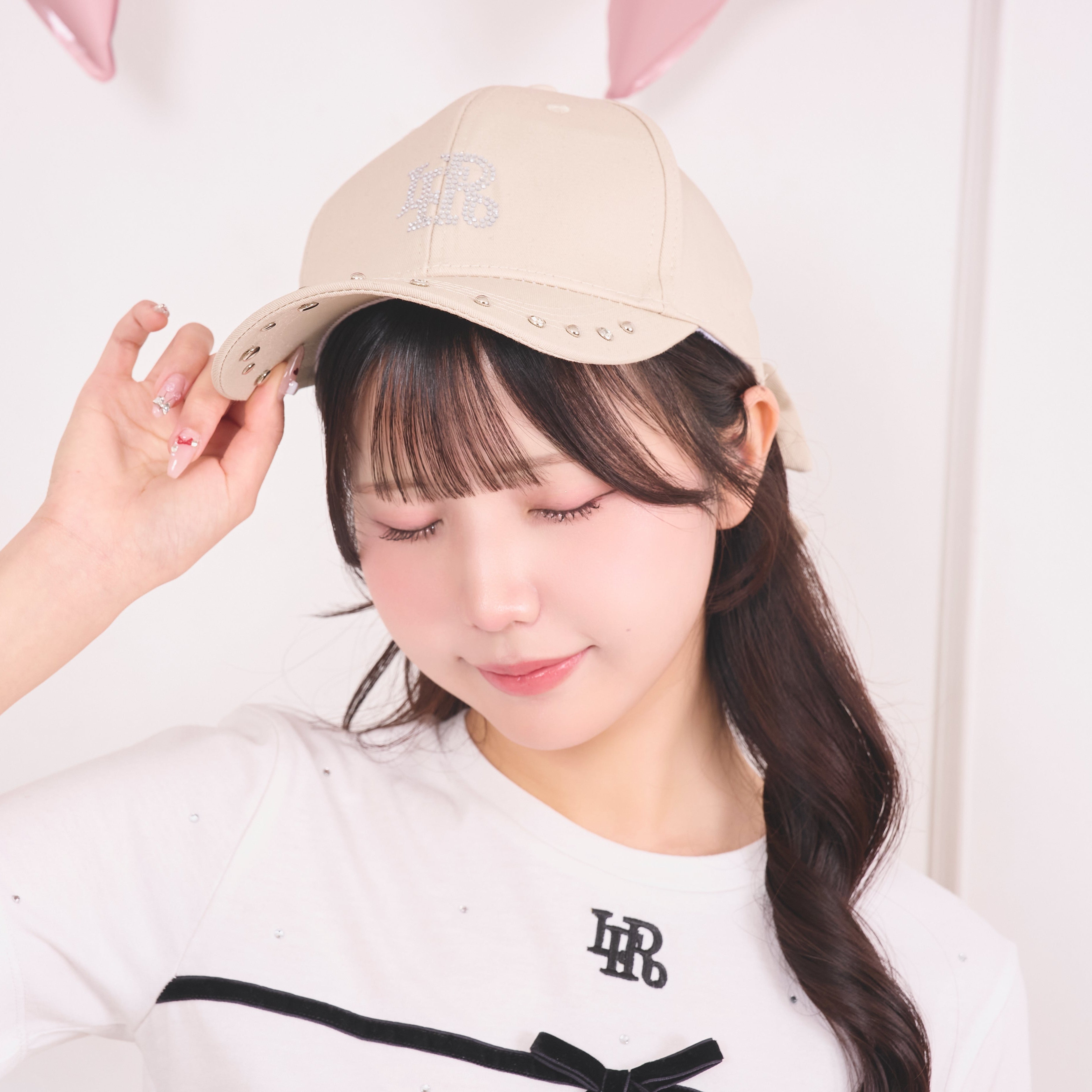 《LAFARY closet》ロゴスタッズキャップ