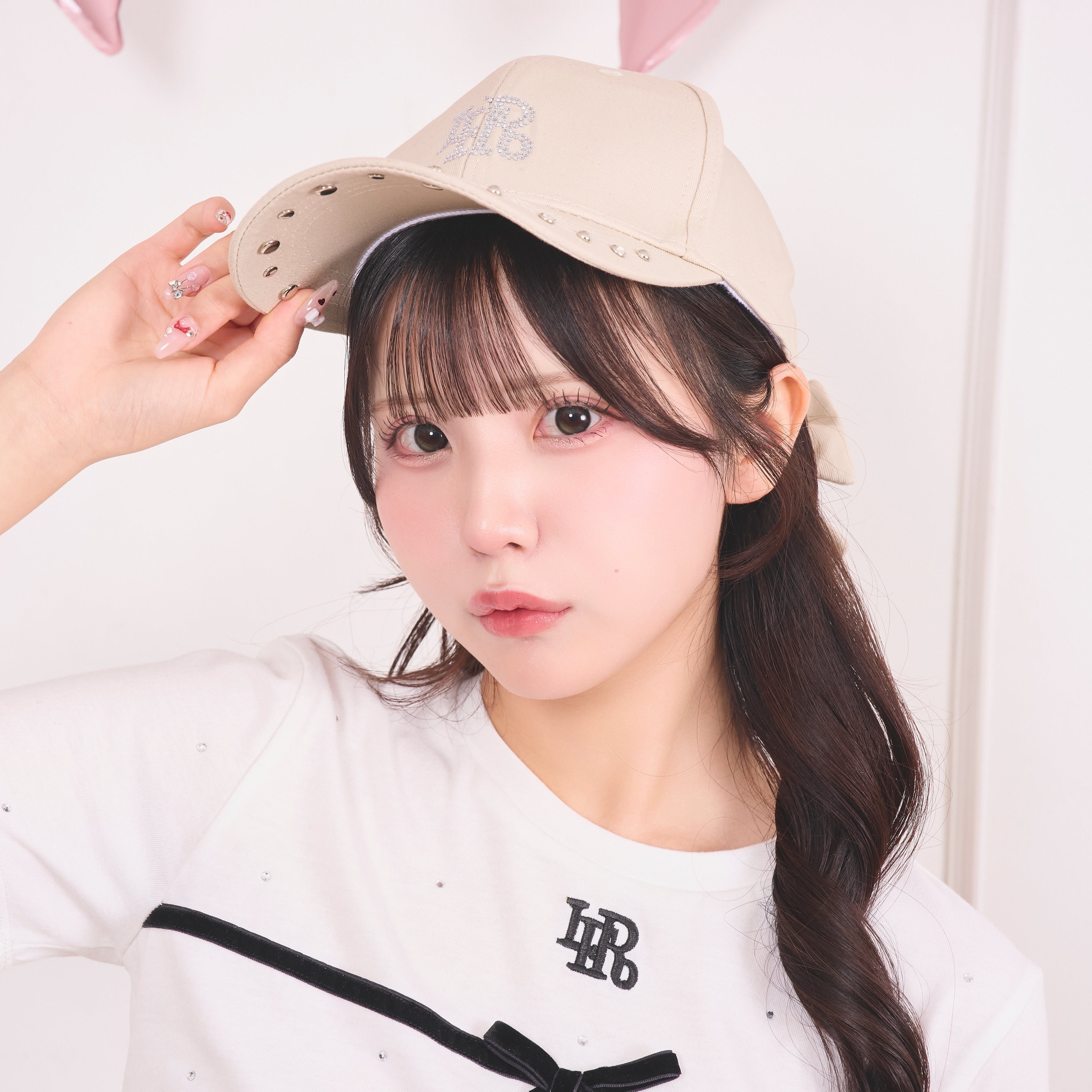 《LAFARY closet》ロゴスタッズキャップ