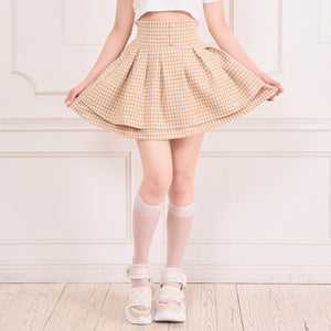 《LAFARY closet》ギンガムツイードスカパン 2