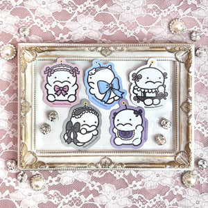 《ぷりぷりうちゅうじん×LAFARY》ステッカー 2