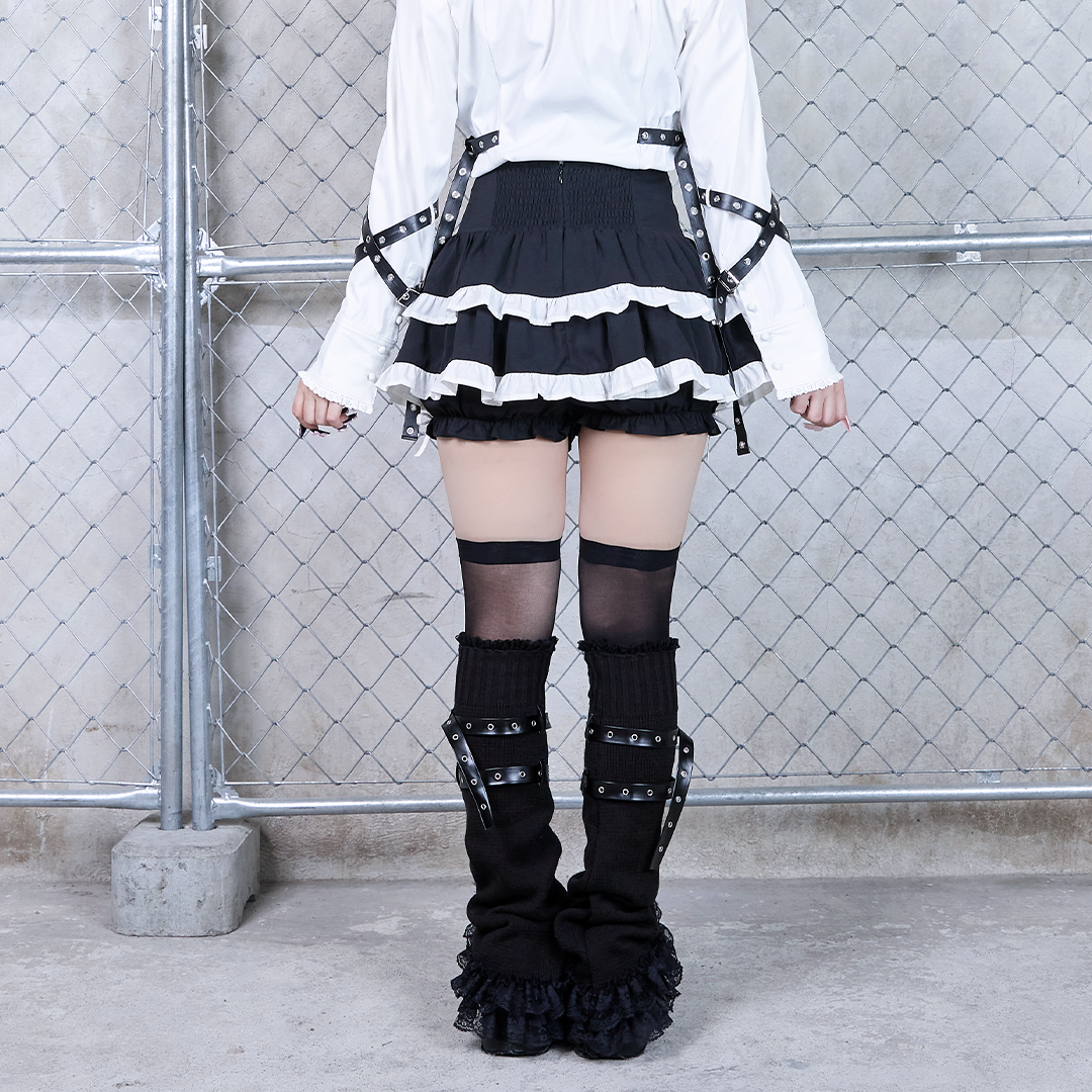 《mine》クロスチャームベルトスカパン