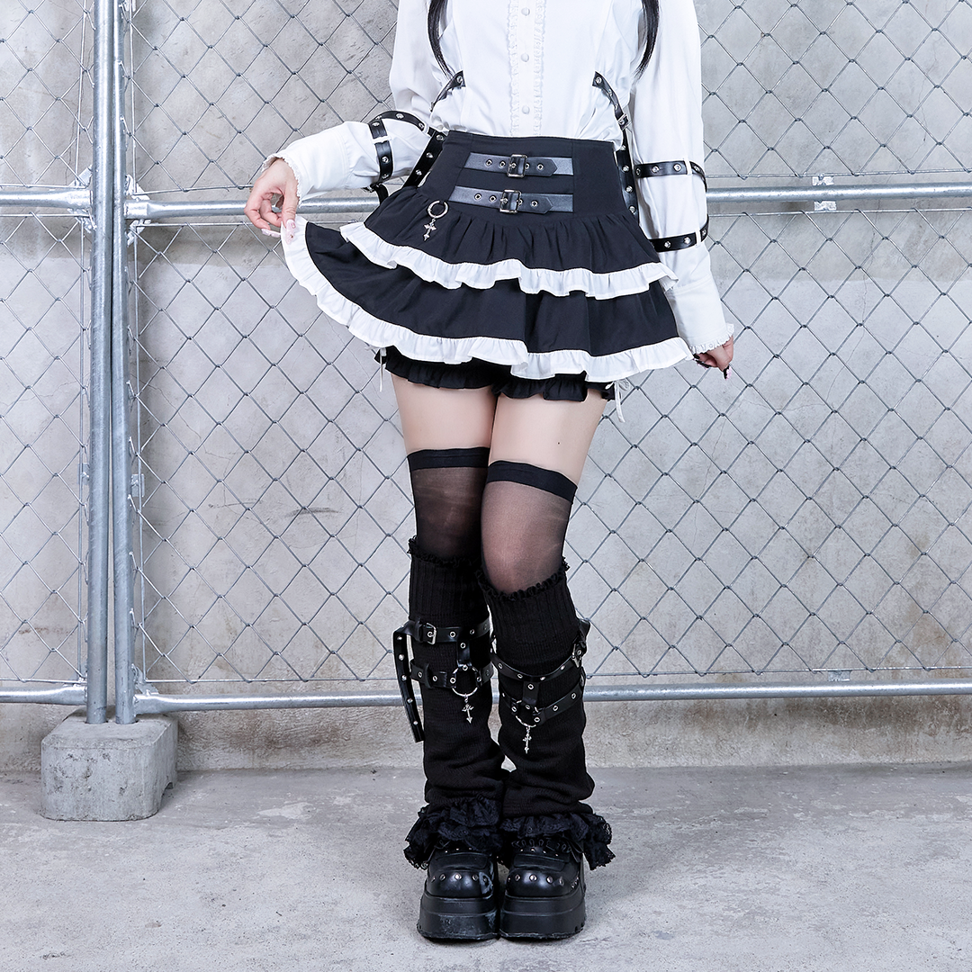 《mine》クロスチャームベルトスカパン