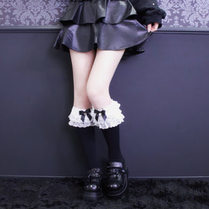 《mine》ロリィタフリル　ソックス 1