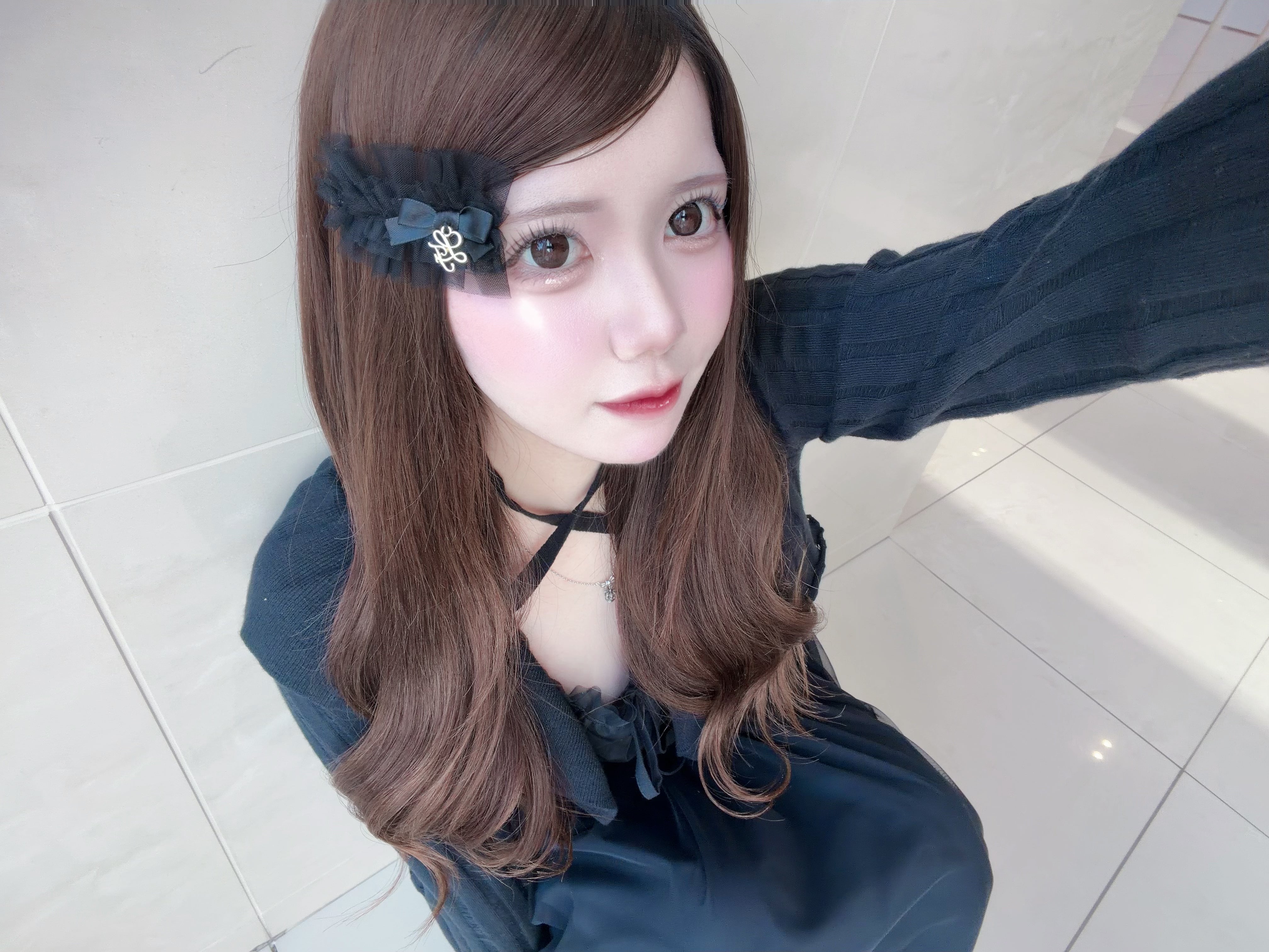 【ひなこ】ご令嬢のチュールフリルヘアクリップ LAFARY closet》チュールフリルヘアクリップ- LAFARY ONLINE