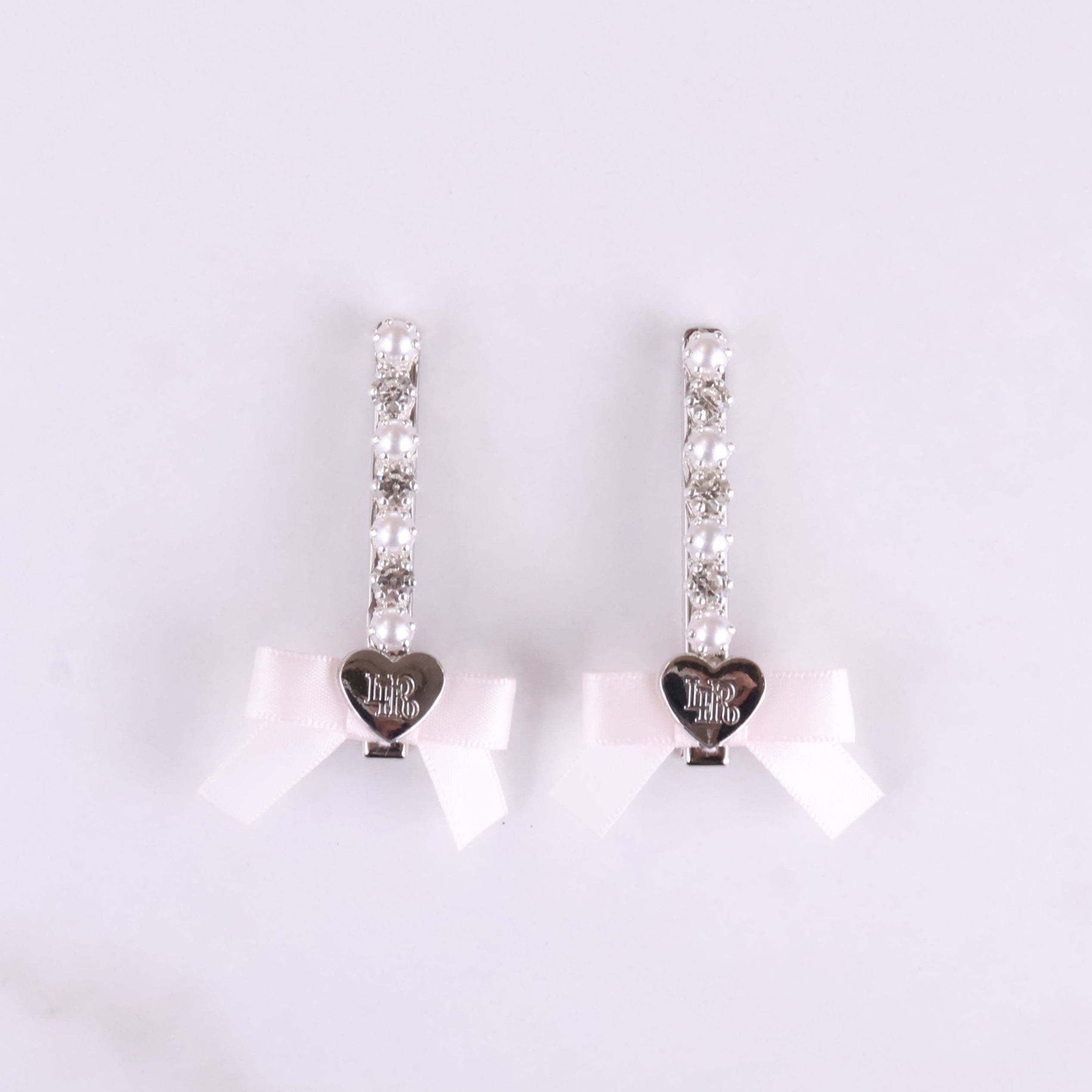 《LAFARY closet》ハートリボンヘアクリップ