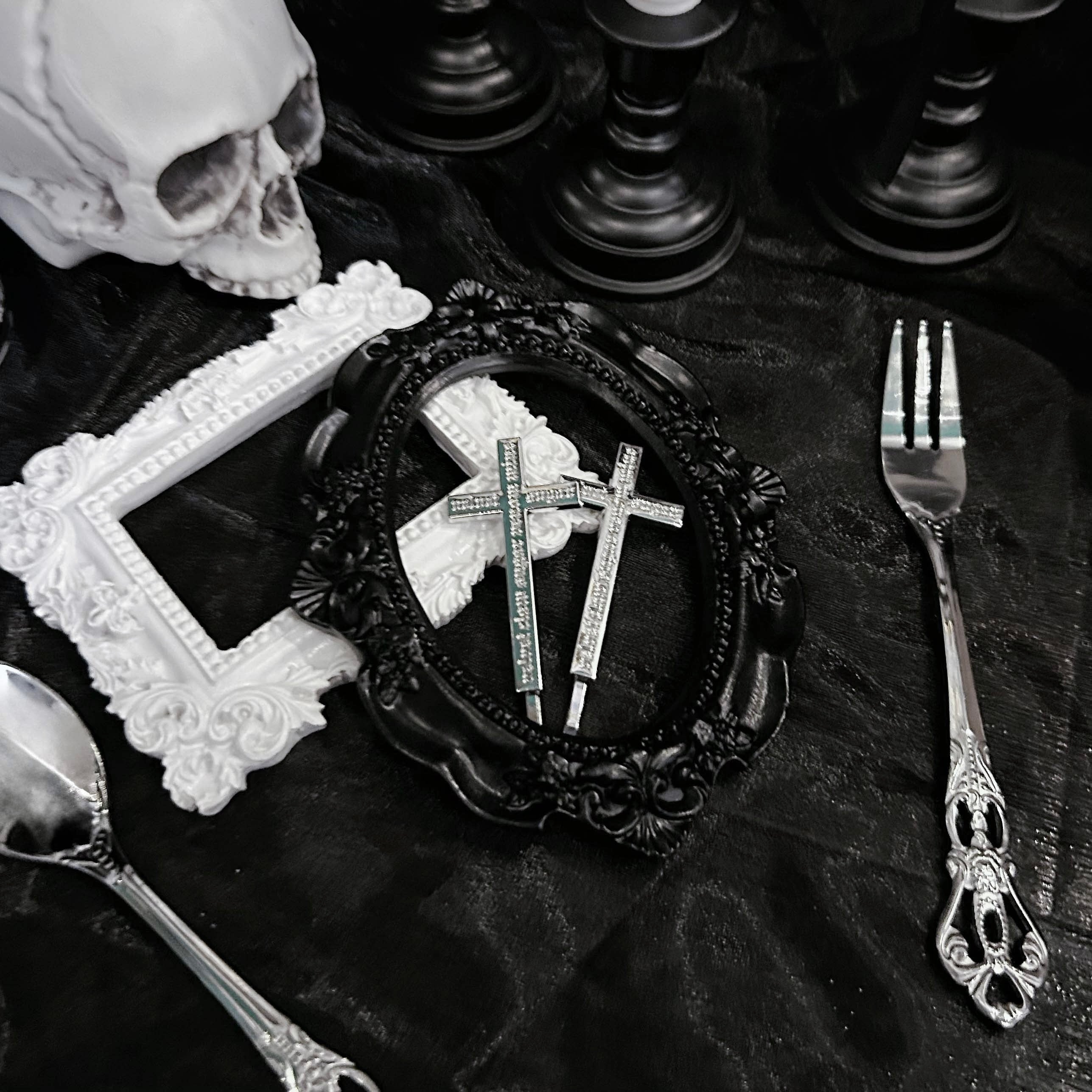 《mine》クロススクエアシルバーピン