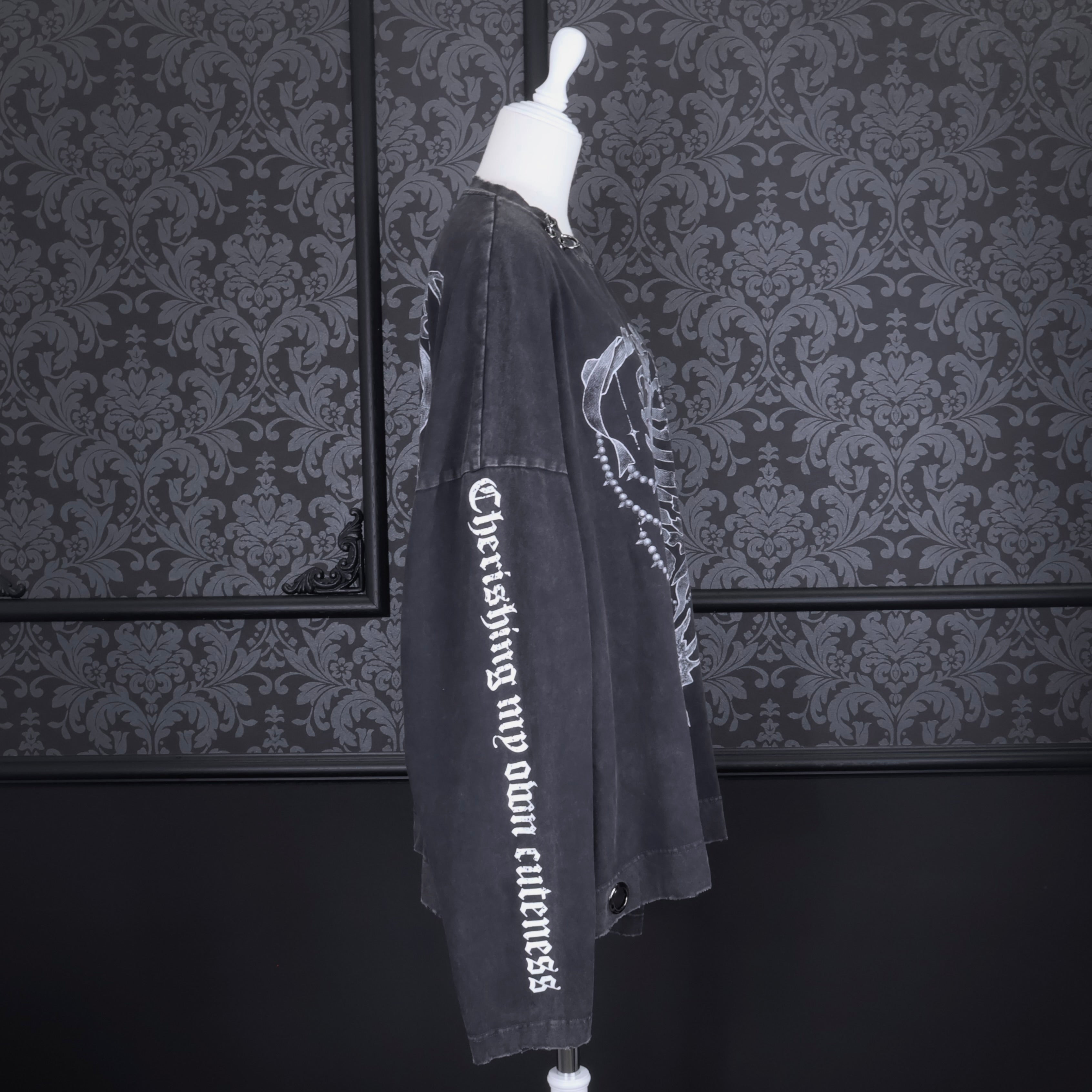 《mine》ハトメロングTシャツ