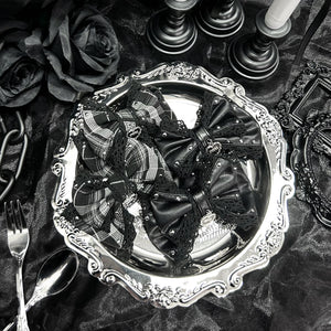 《mine》スタッズチェーンリボン 1