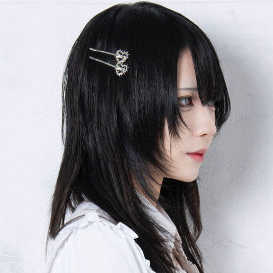 《mine》クロウハートシルバーピン