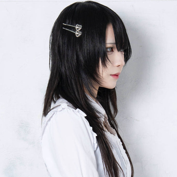 《mine》クロウハートシルバーピン