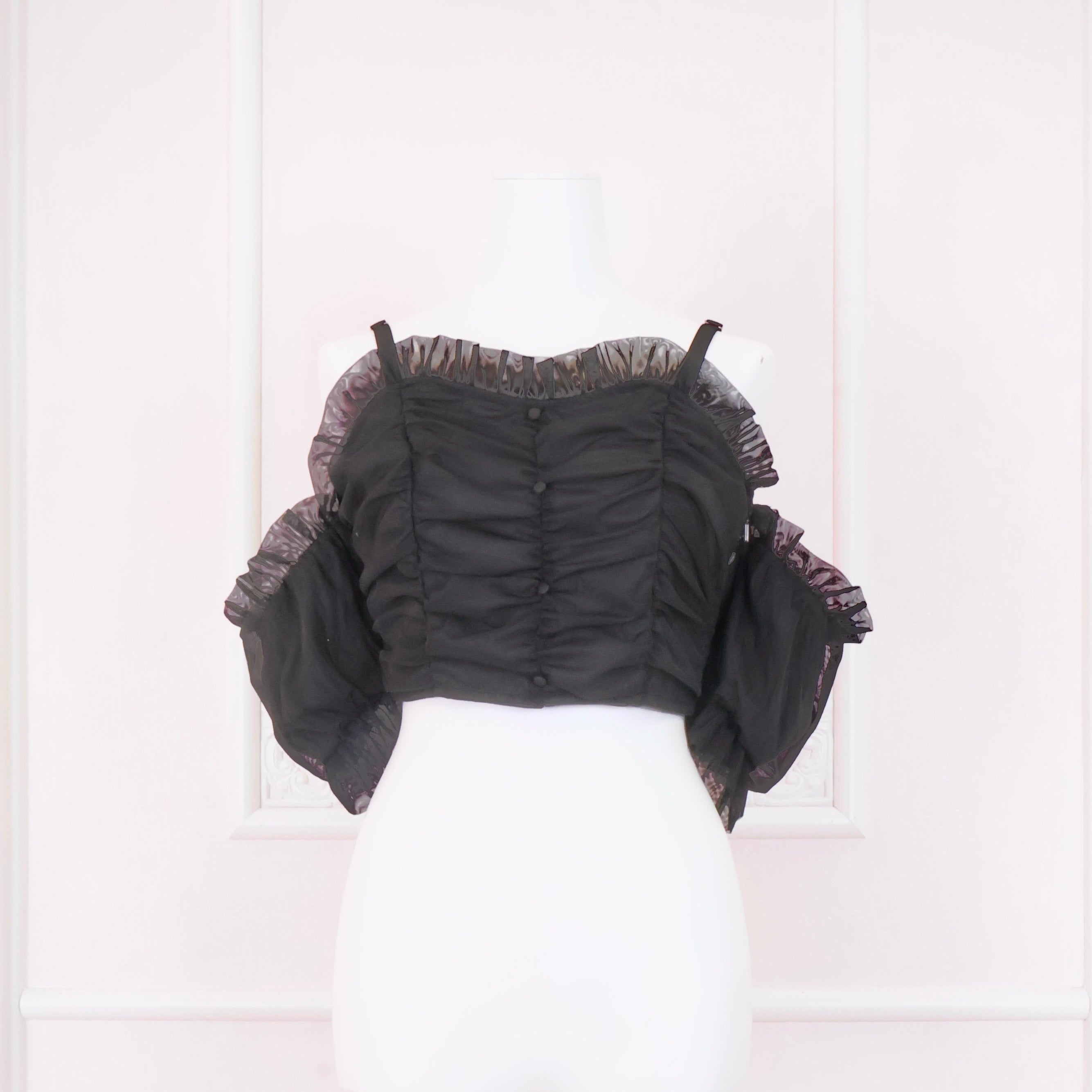《LAFARY closet》オフショルチュールトップス
