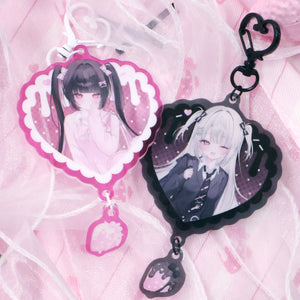 《ビビちゃん×mine》アクリルキーホルダー 1