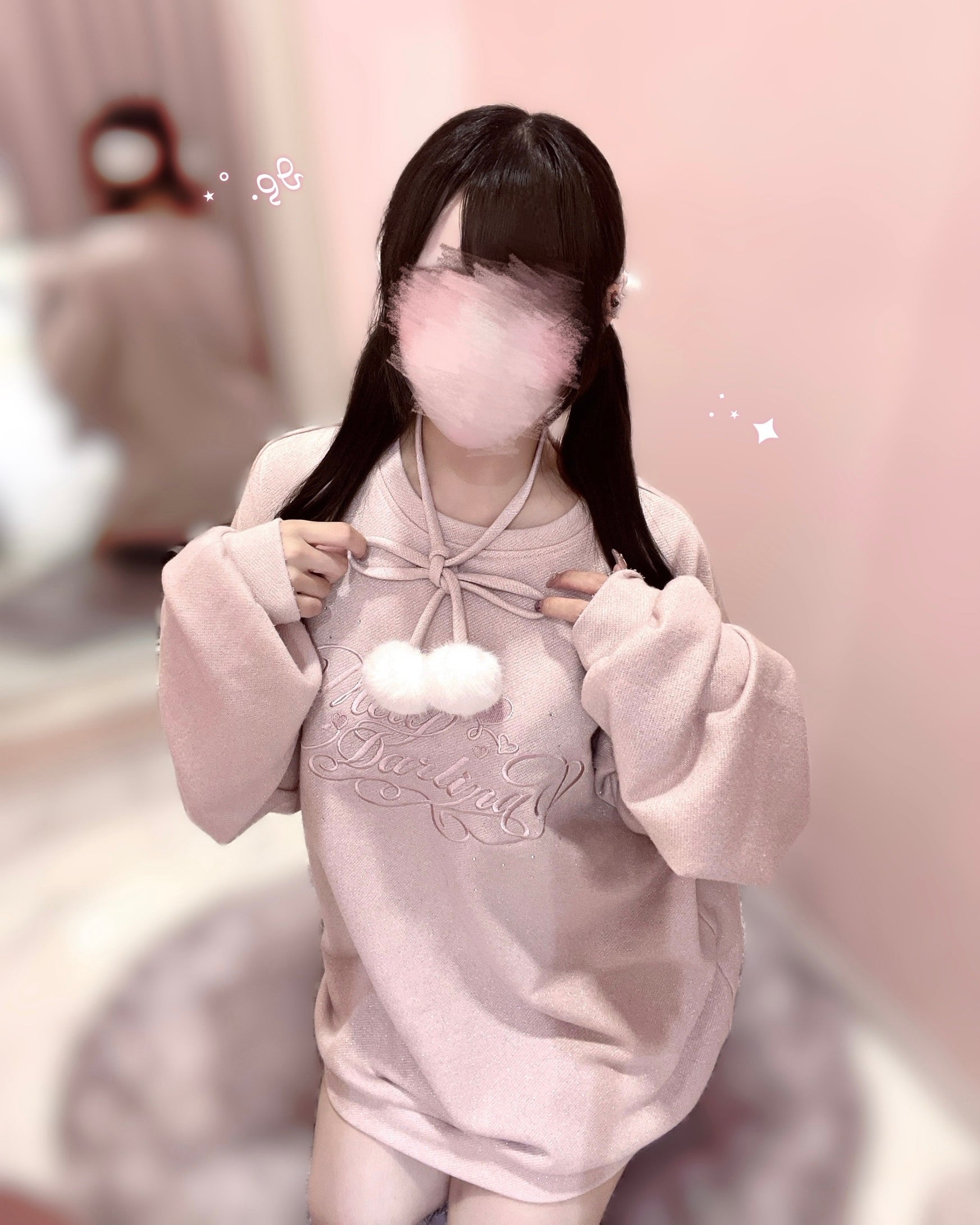 《LAFARY closet》ポンポンロゴプルオーバー