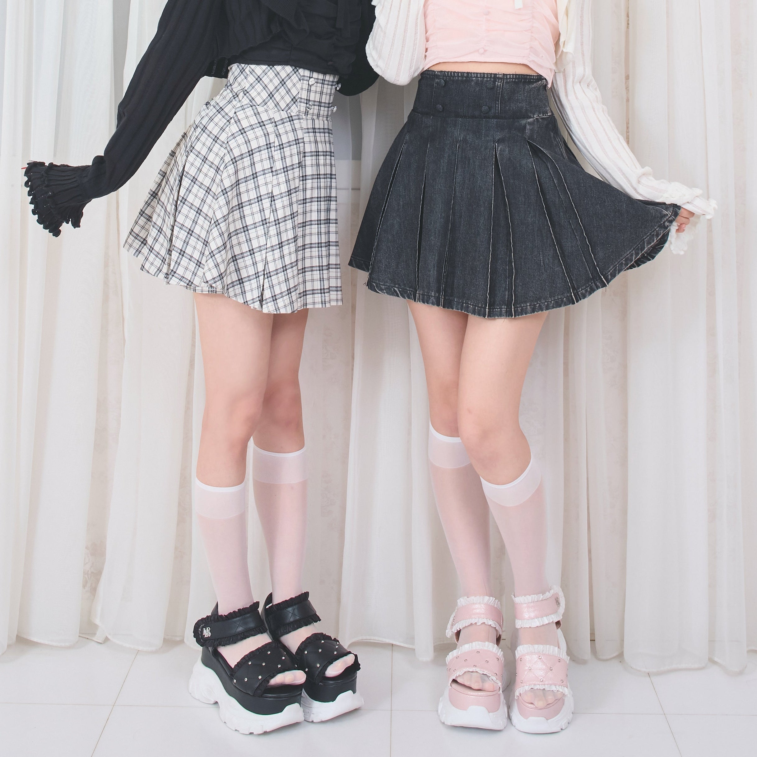 《LAFARY closet》プリーツスカパン