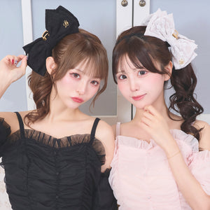 《LAFARY closet》レースリボンバンスクリップ 2