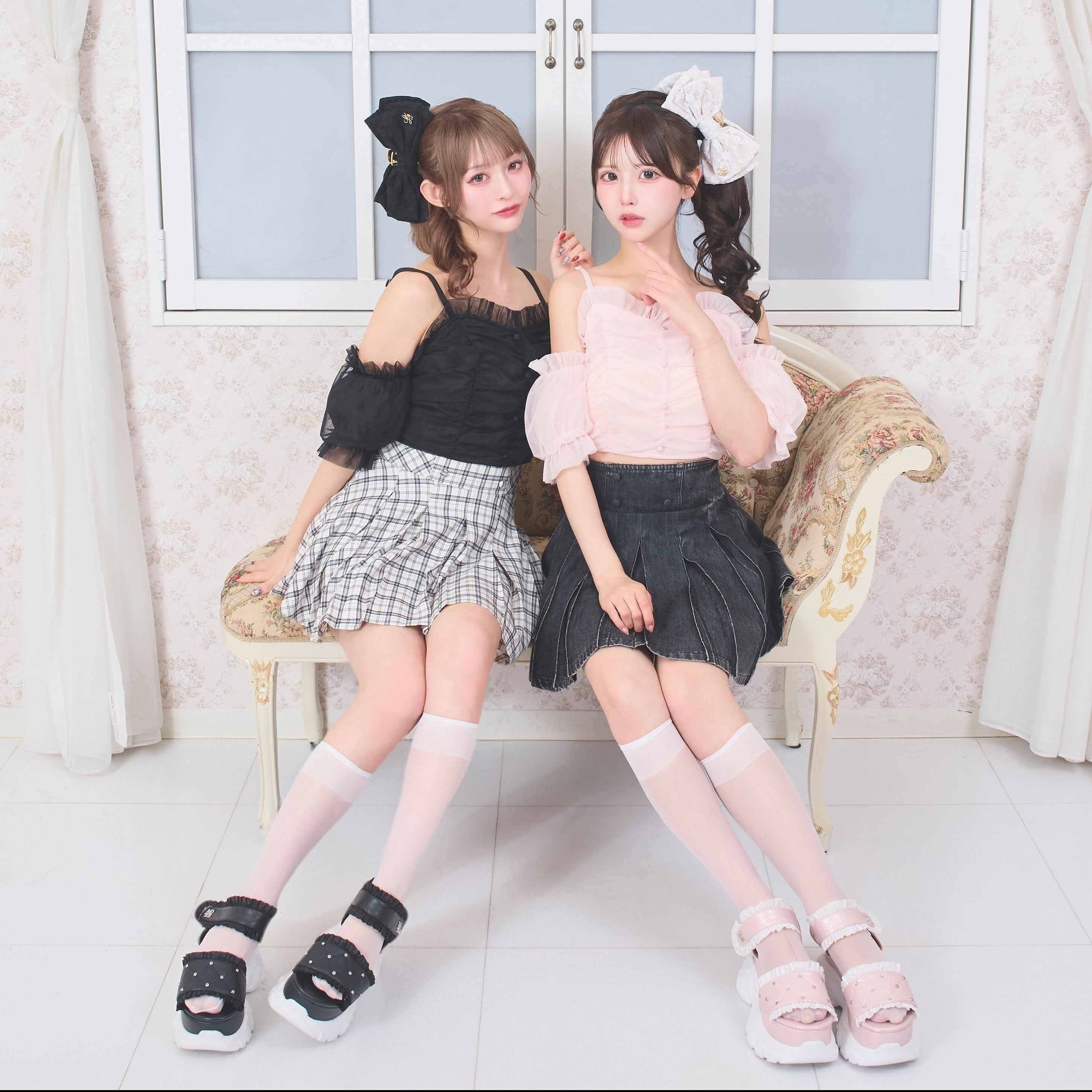 《LAFARY closet》オフショルチュールトップス