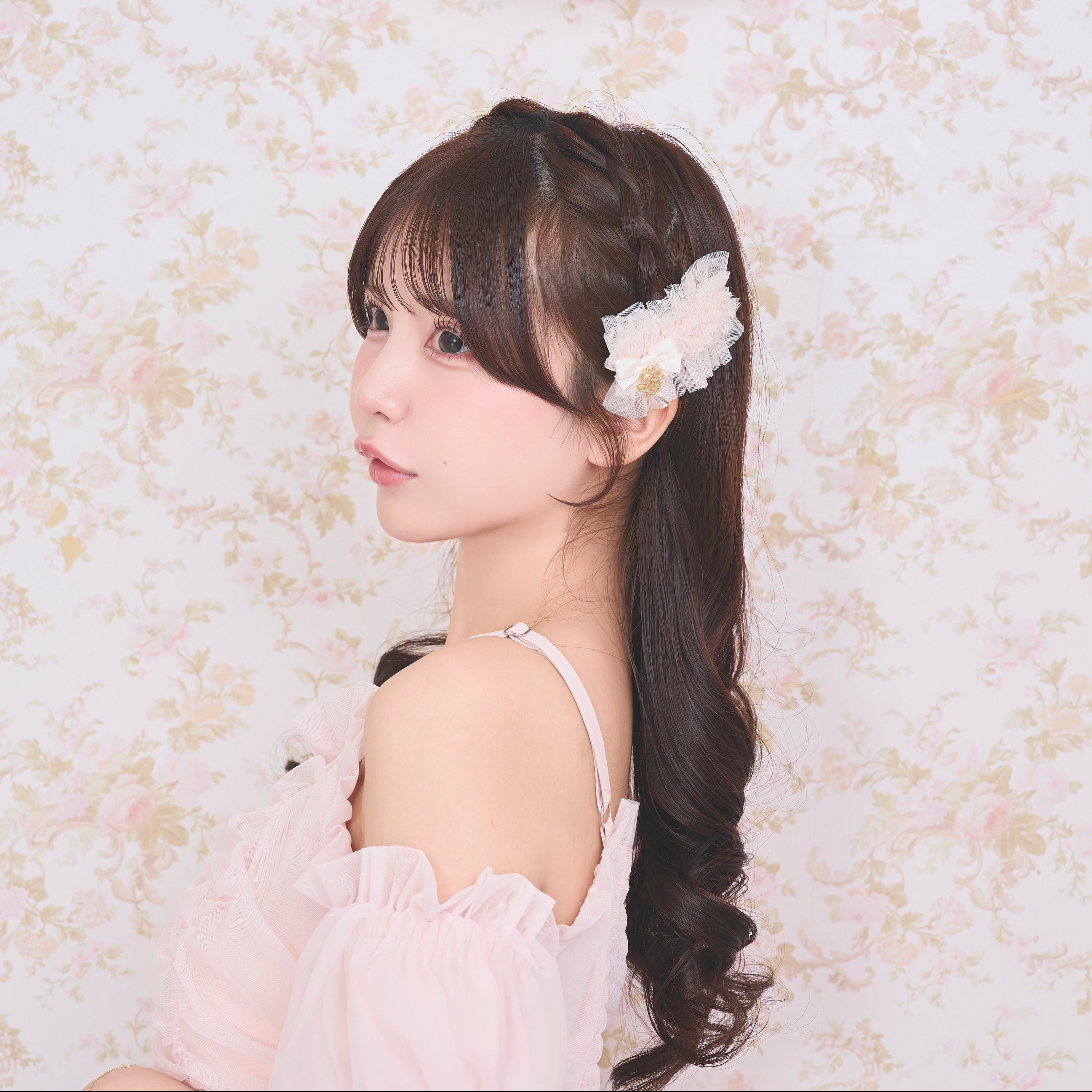 LAFARY closet》チュールフリルヘアクリップ- LAFARY ONLINE