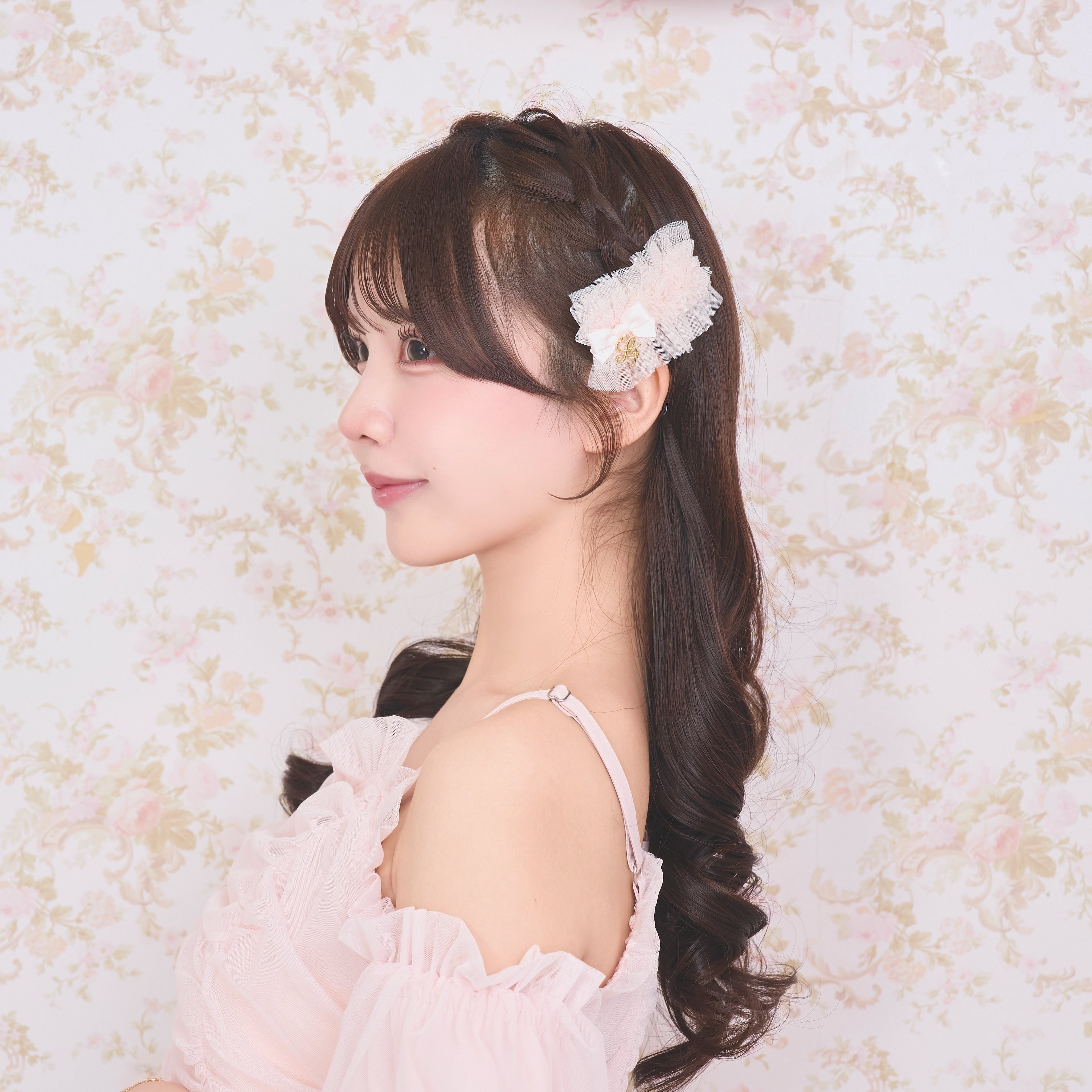 LAFARY closet》チュールフリルヘアクリップ- LAFARY ONLINE