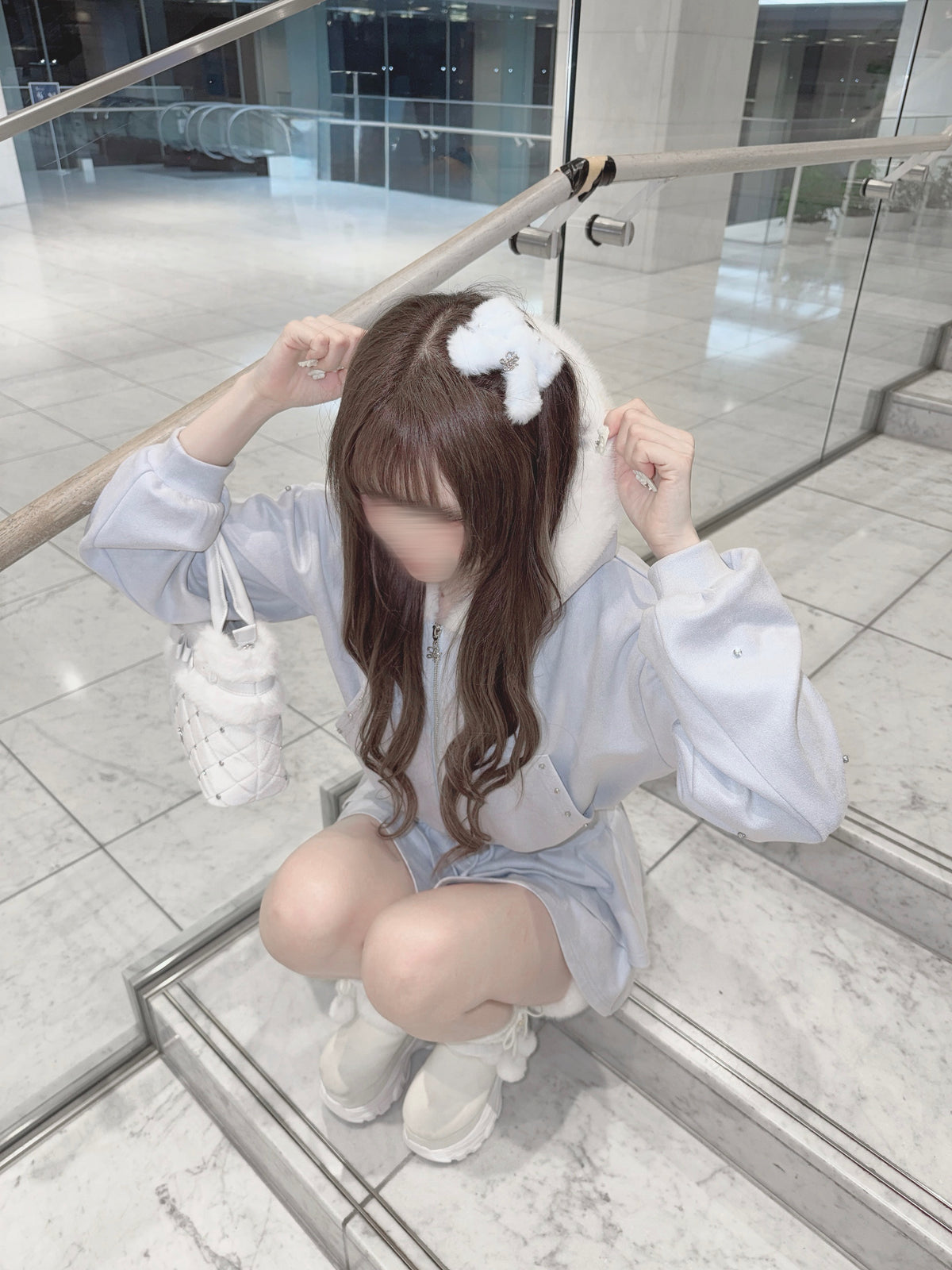《LAFARY closet》ファーミニリボン