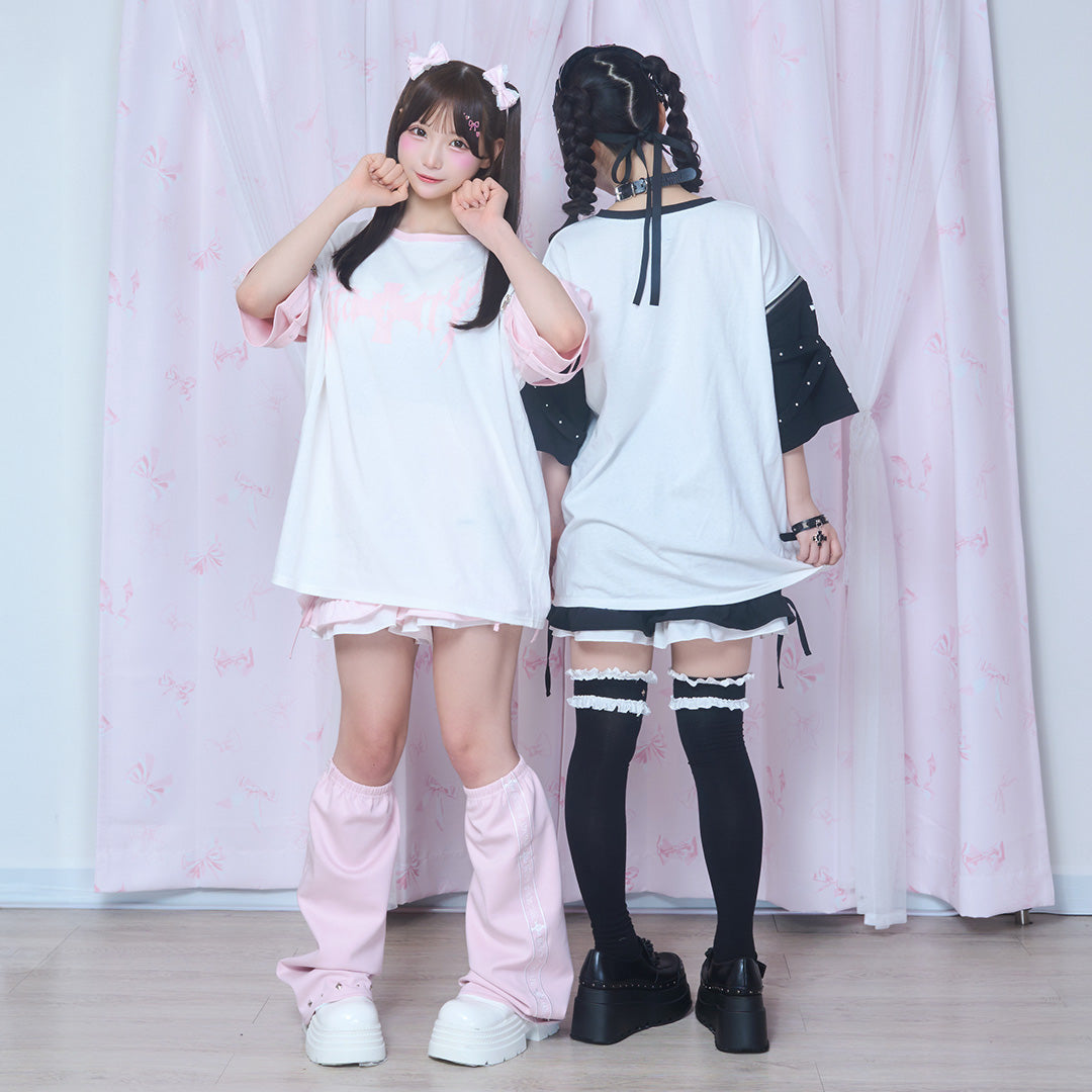 《mine》BrattYジップTシャツ