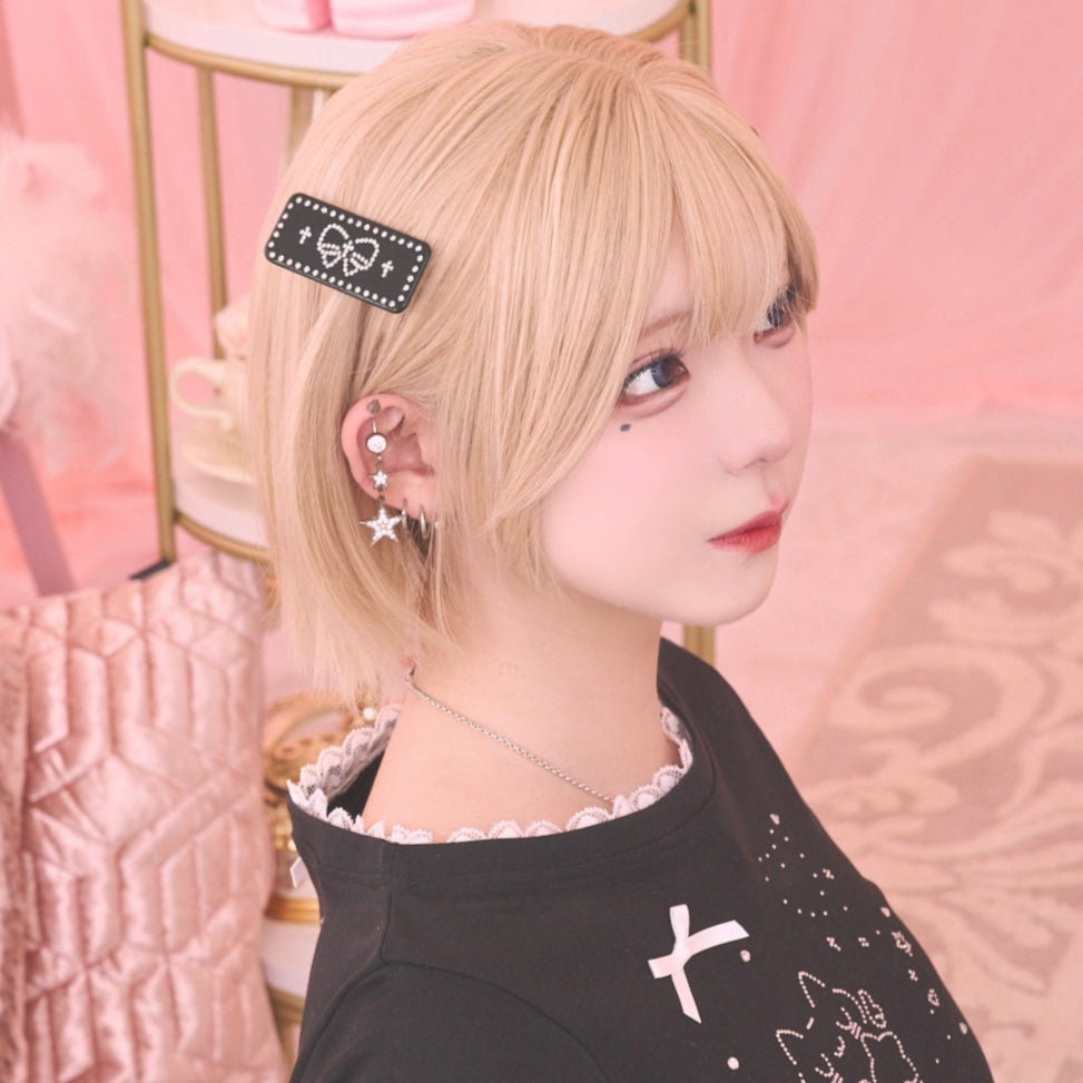 《mine》ストーンヘアクリップ