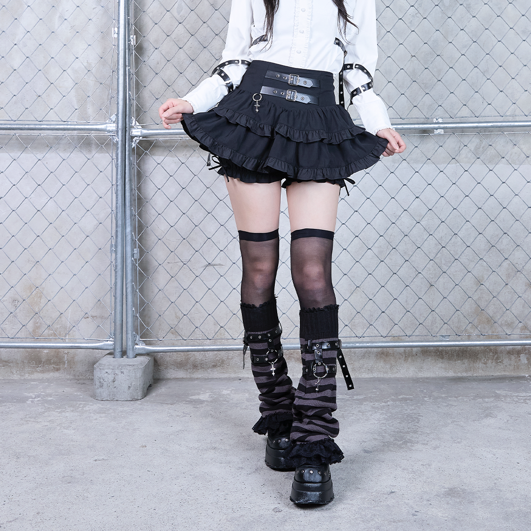 《mine》クロスチャームベルトスカパン
