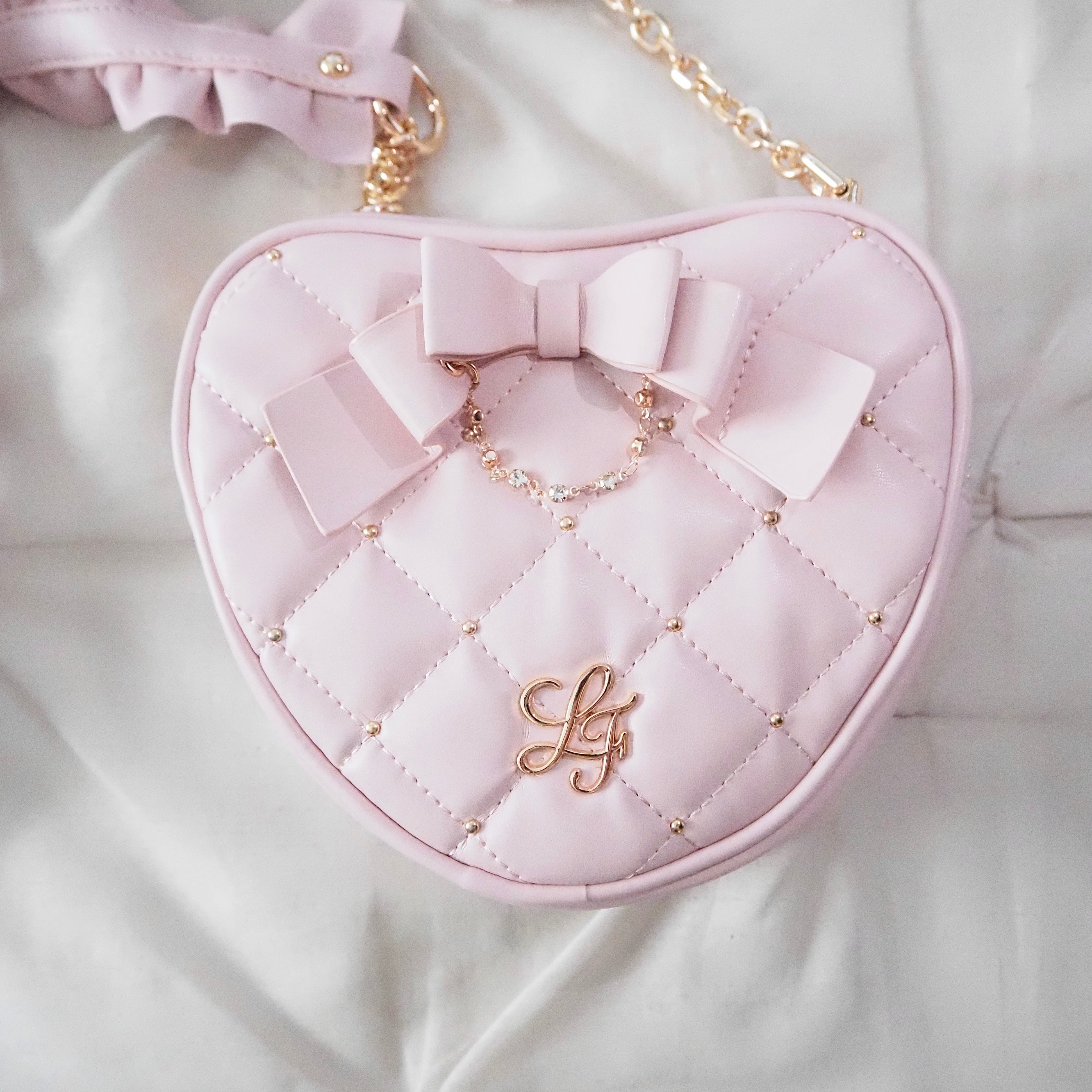 《LAFARY》キルティングハートショルダー